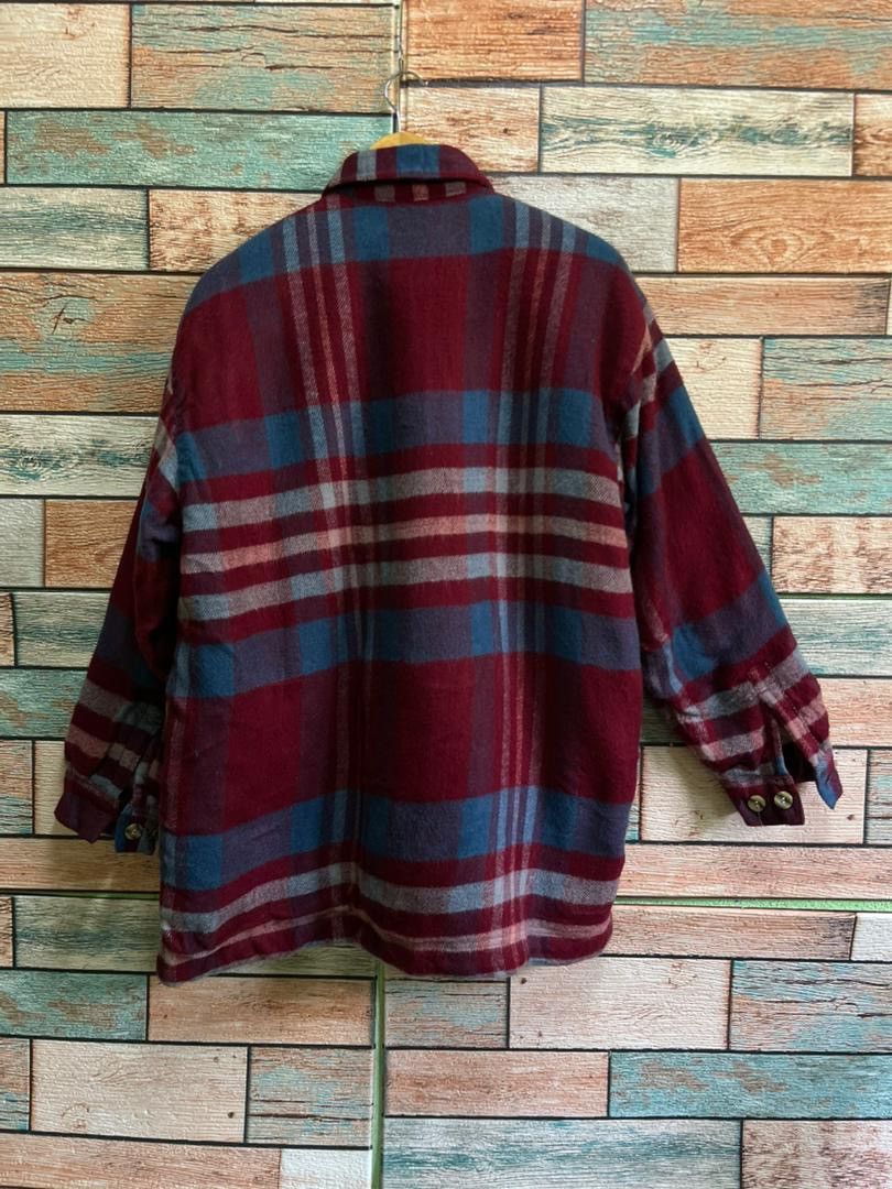 Flannel Vintage Hit Maker Sherpa-Lined Plaid Flannel Jacket Size L Size US L / EU 52-54 / 3 - 2 Thumbnail