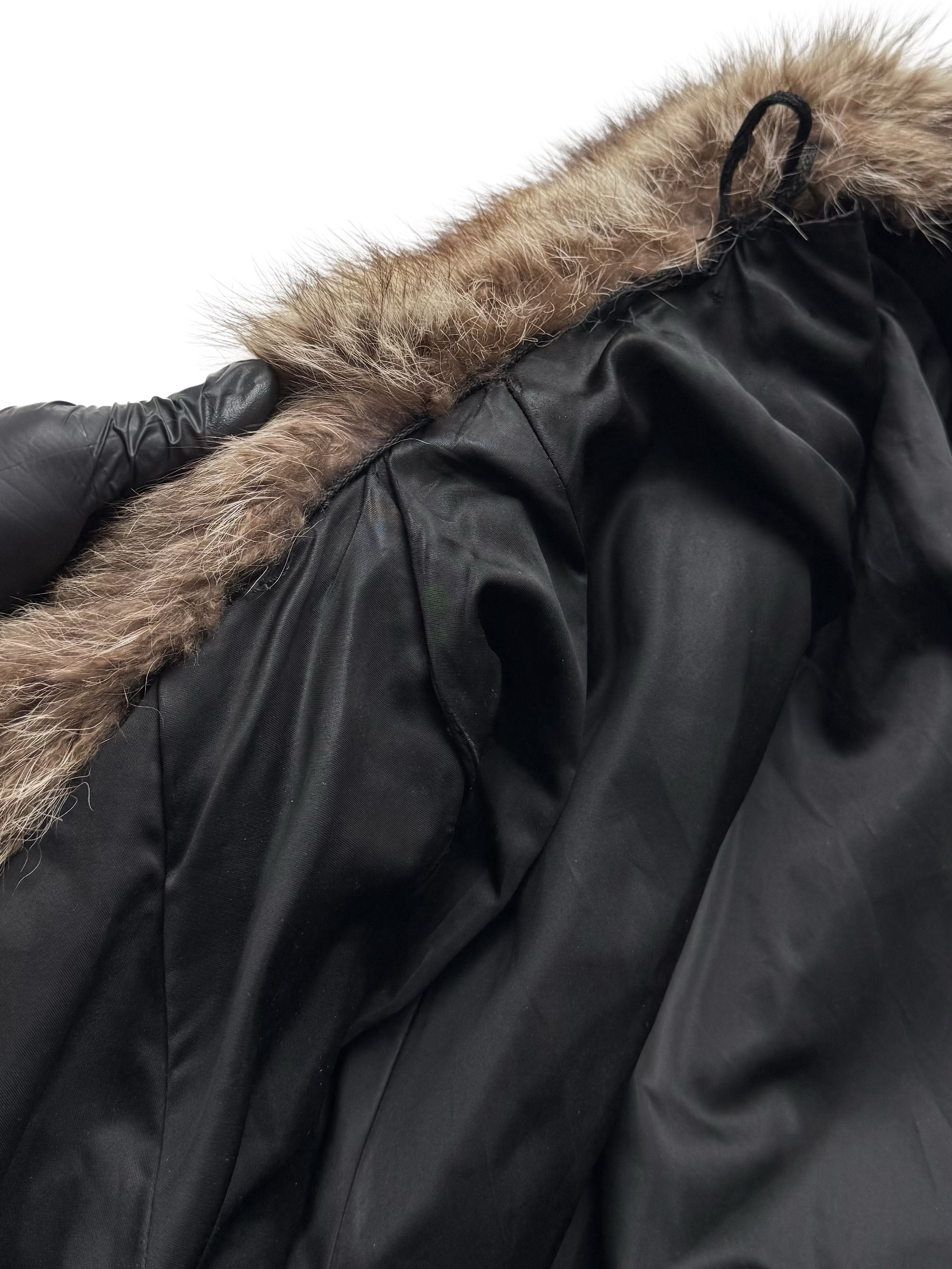 Vintage Vintage Real Fur Coat Brown Long Fur Jacket Winter Luxury Size L / US 10 / IT 46 - 17 Thumbnail