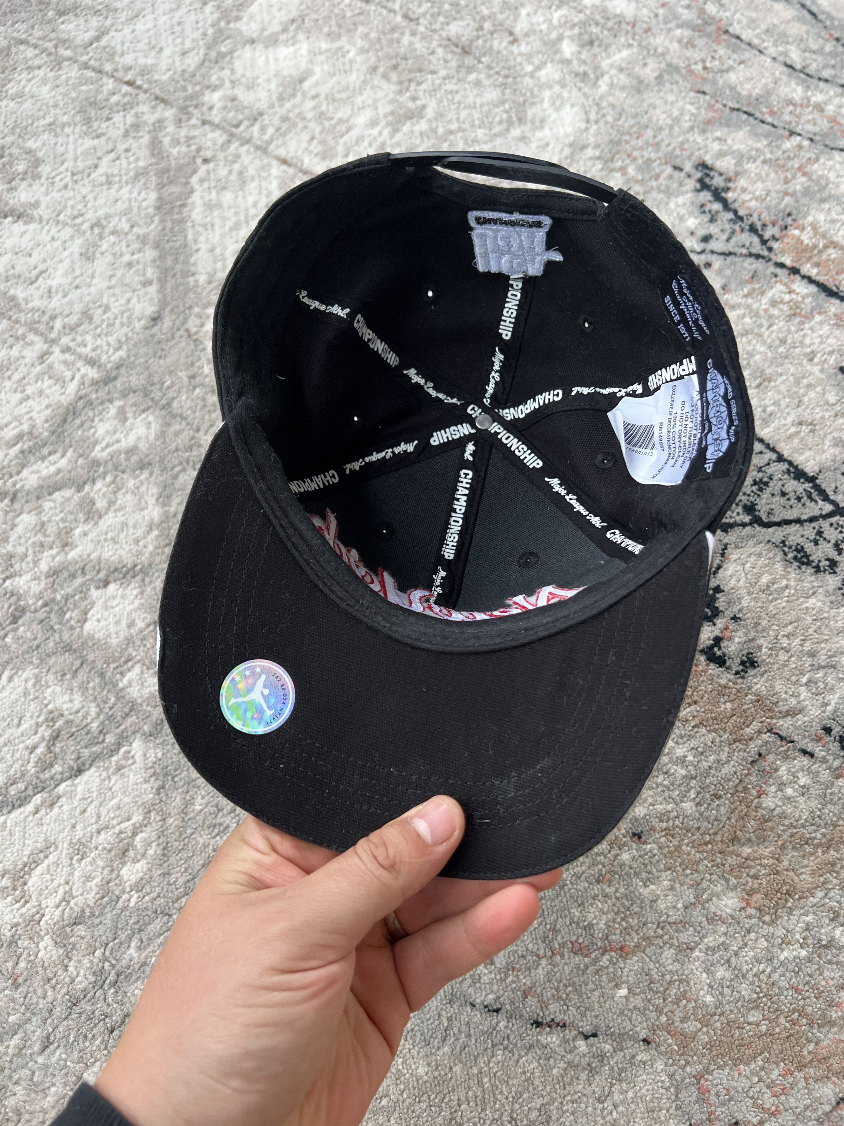 NBA USA Champions New York World Series MVP Cap Size ONE SIZE - 3 Thumbnail