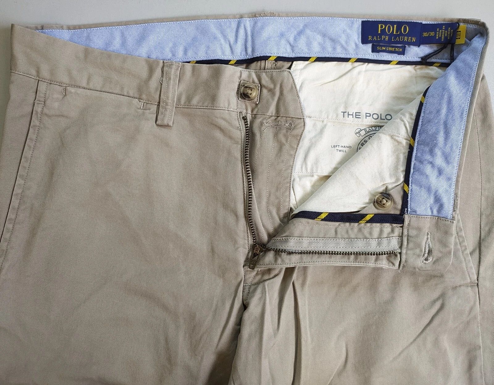Polo Ralph Lauren Polo Ralph Lauren Slim Stretch Fit Chino Trouser FTP 0132 Size US 30 / EU 46 - 4 Thumbnail
