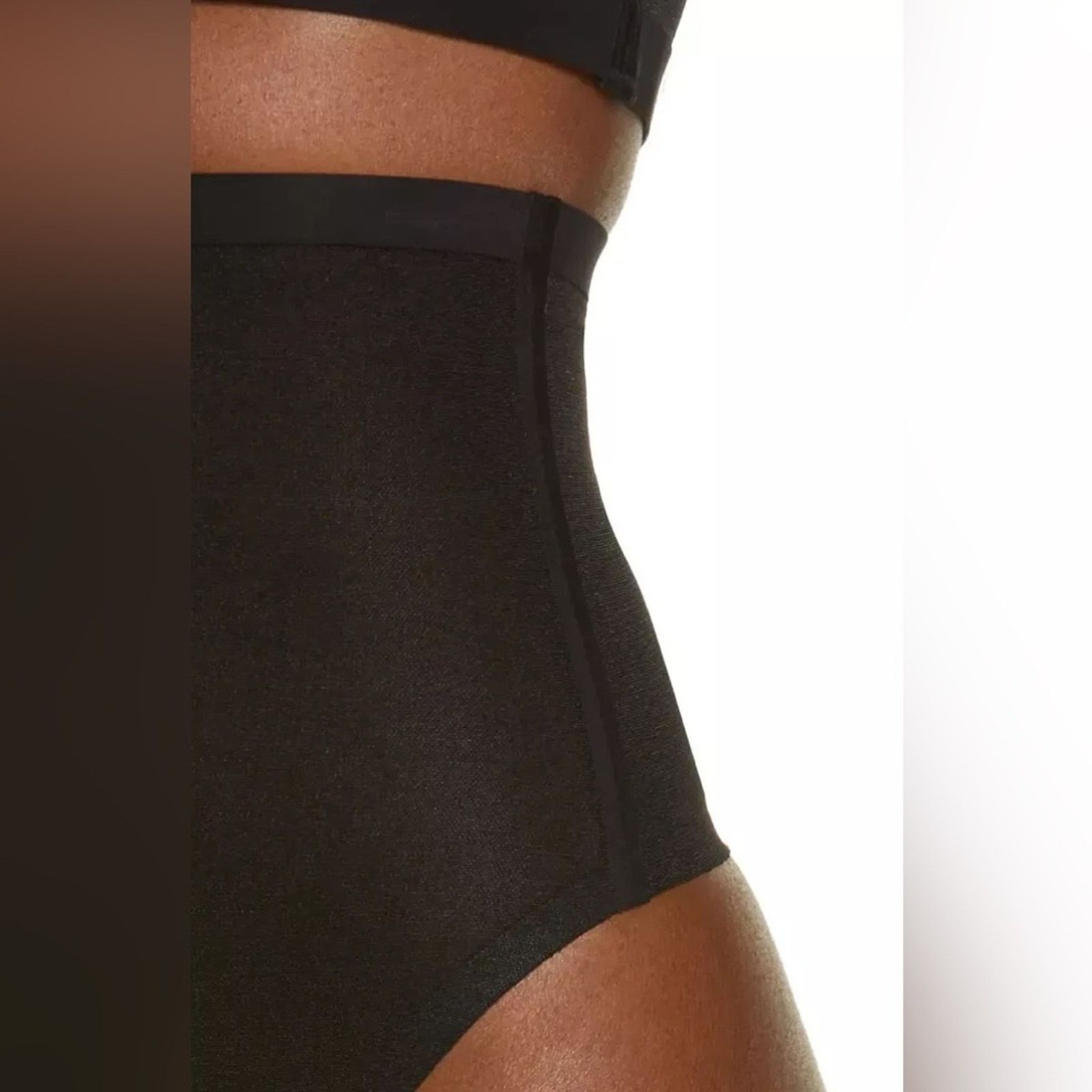 SKIMS SKIMS Power Mesh High Waisted Thong ONYX M Size ONE SIZE - 5 Thumbnail