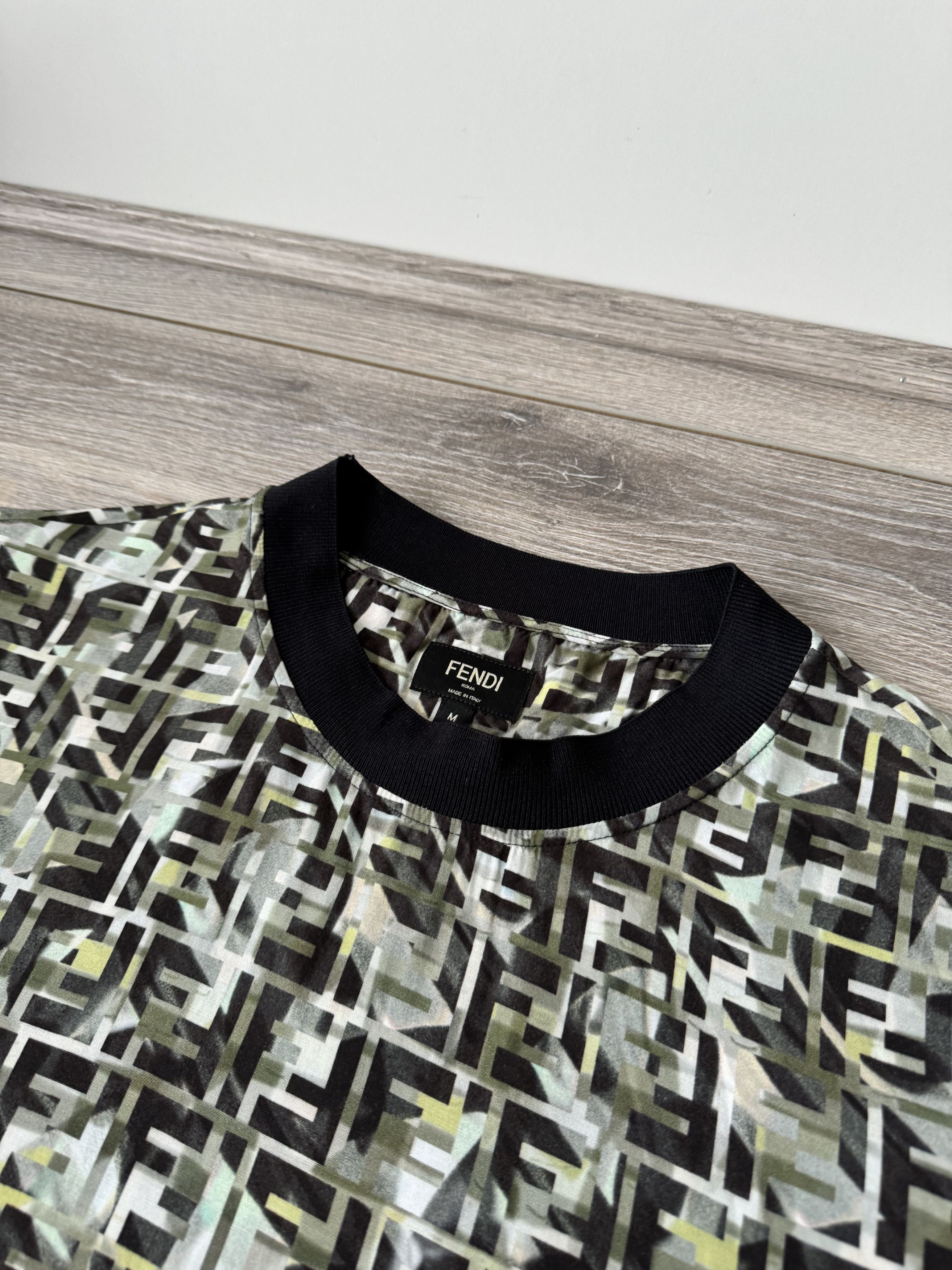 Fendi Fendi FF Camouflage Print T-Shirt Size US M / EU 48-50 / 2 - 2 Thumbnail