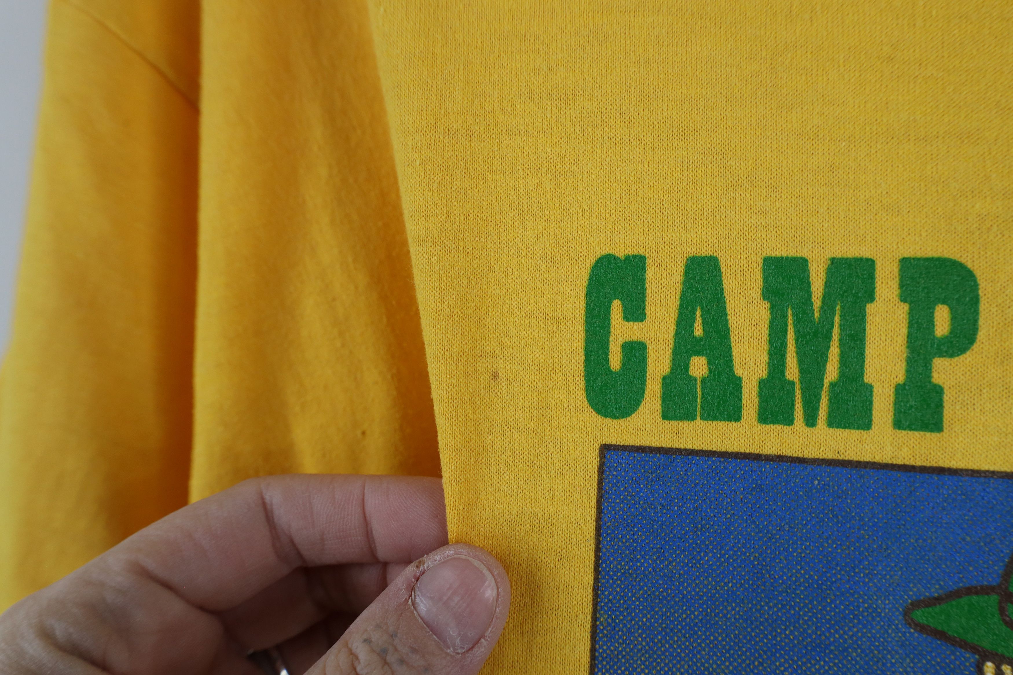 Vintage Vintage 90s America Camp Frontier Short Sleeve T-Shirt USA Size US XL / EU 56 / 4 - 6 Thumbnail