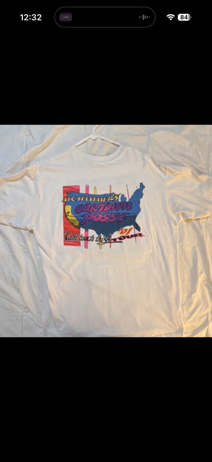 Other Vintage MC Hammer Hammertime Can’t Touch This 1991 Tour Tee Size US XXL / EU 58 / 5 - 5 Thumbnail