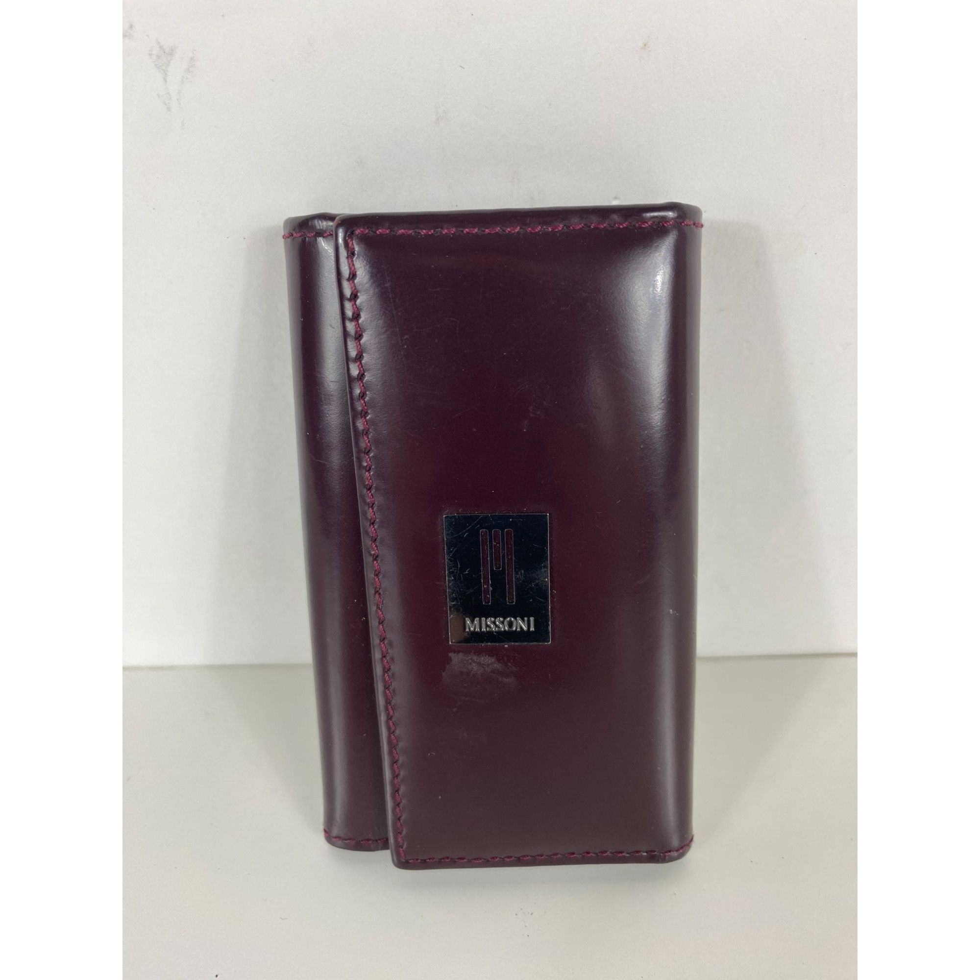 Missoni Vintage Missoni Rare Leather Key Holder Case Reddish Brown F Size ONE SIZE - 1 Thumbnail