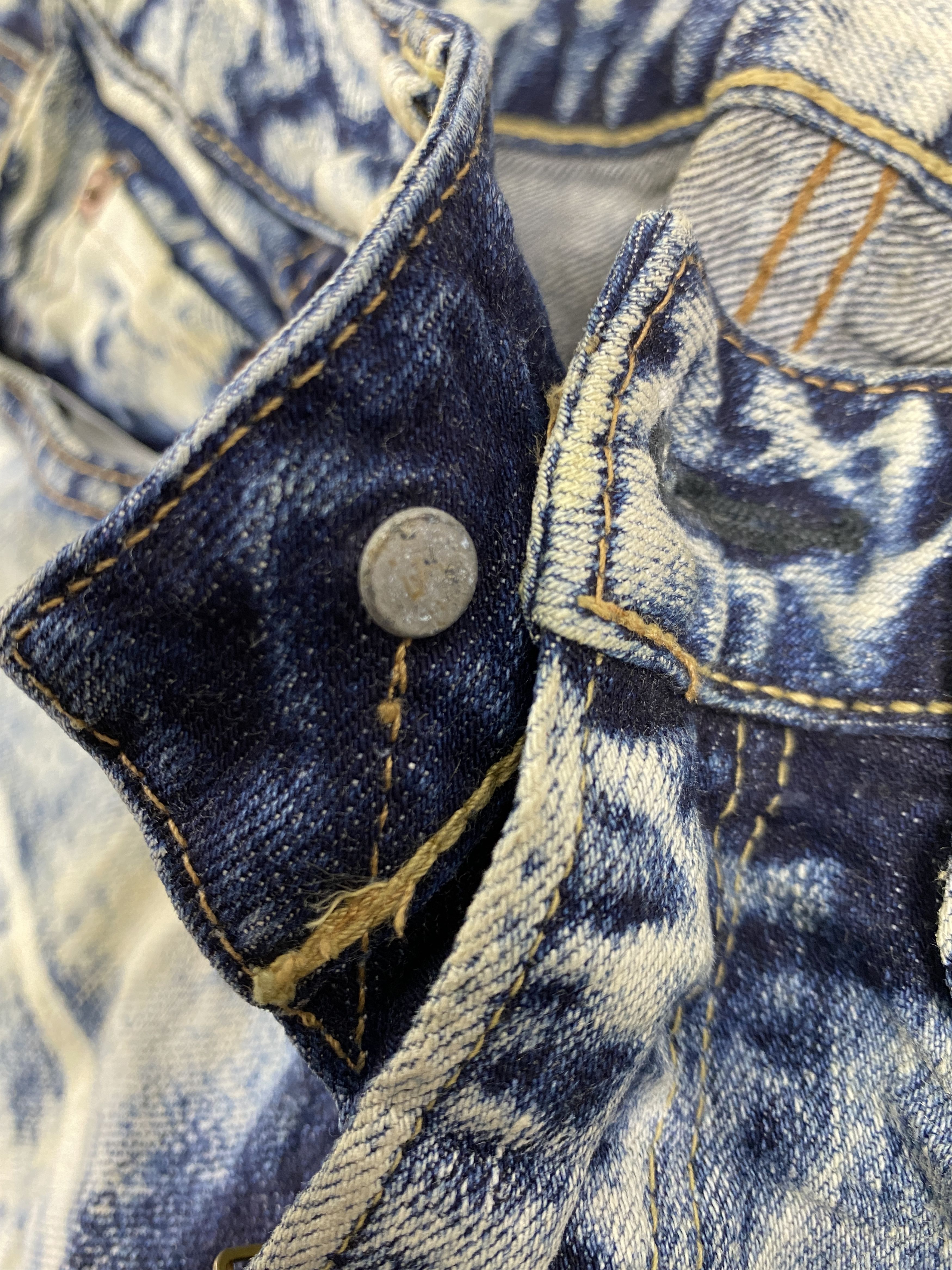 Kapital Redline Go To Hollywood KAPITAL STYLE 31x33 Denim-JN3782 Size US 31 - 7 Thumbnail