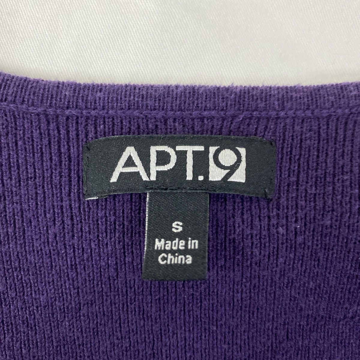 Apt. 9 Apt. 9 Sweater Shirt Womens Small Purple Long Sleeve Knit Size S / US 4 / IT 40 - 4 Thumbnail