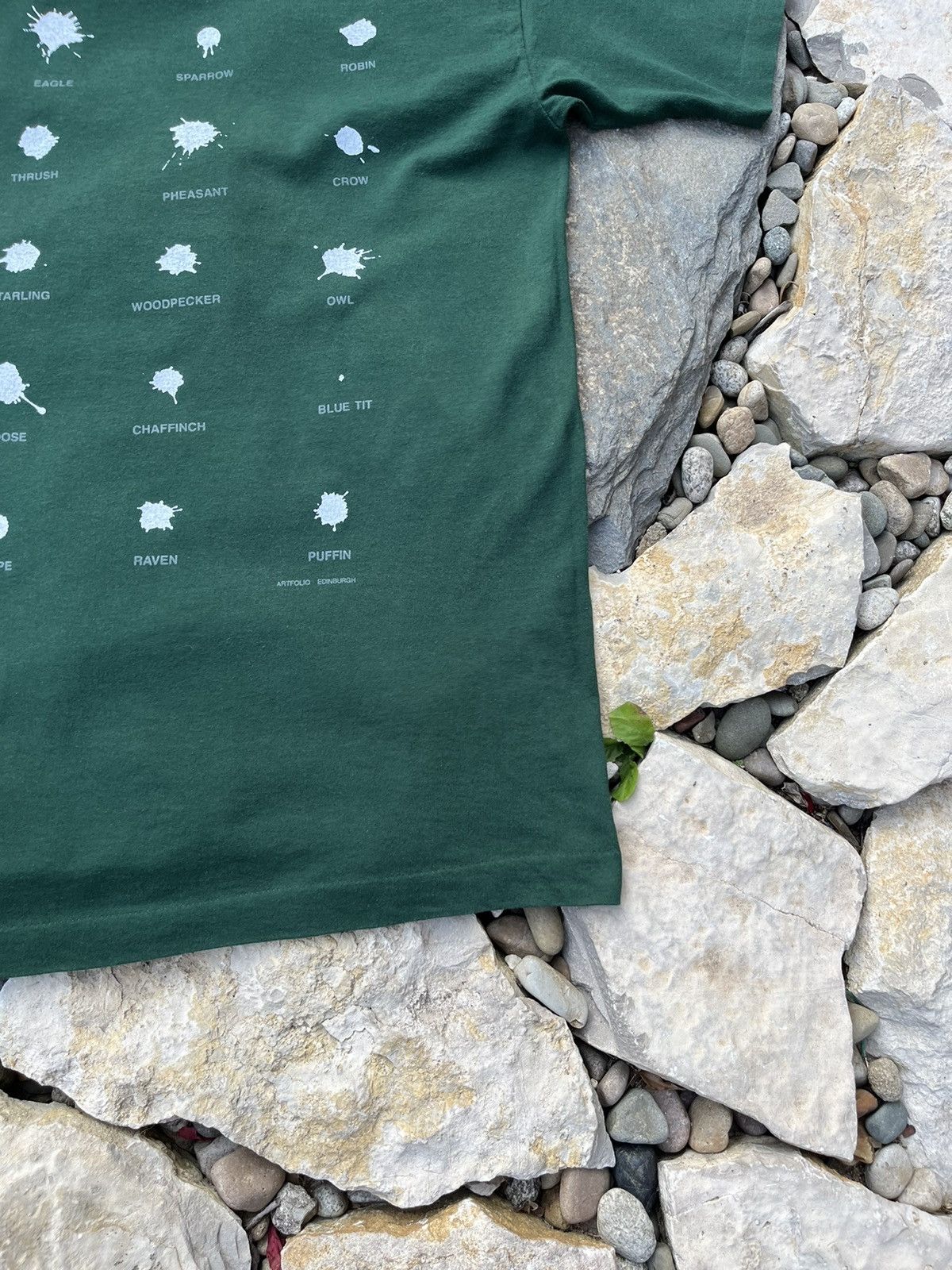 Vintage Vintage fotl screen stars bird poop shit identification tee Size US XL / EU 56 / 4 - 5 Thumbnail