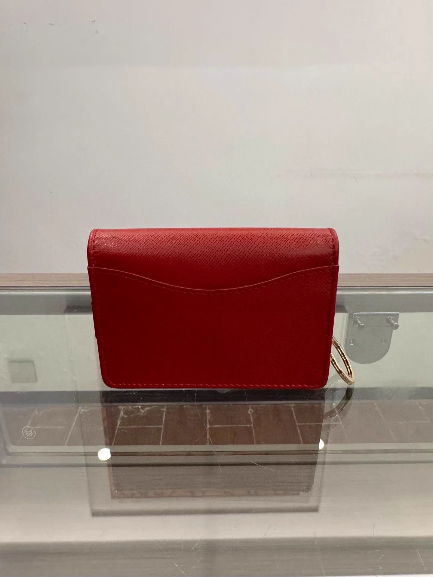 Other FERRAGAMO red gold horsebit wallet 11cm Size ONE SIZE - 2 Thumbnail