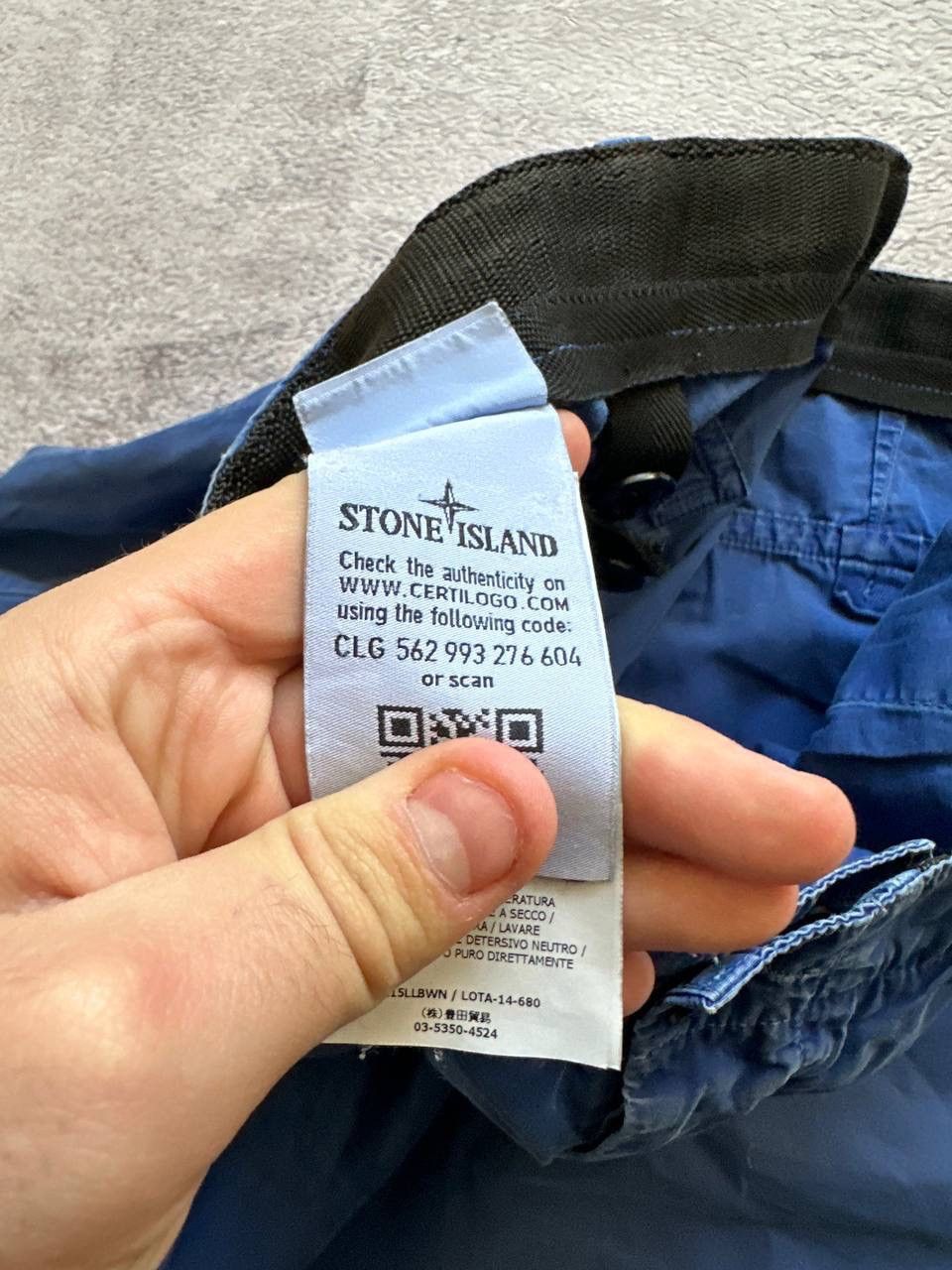 Stone Island Stone Island Shorts Bermuda Blue Cargo 38 Size Rare Size US 38 / EU 54 - 11 Thumbnail