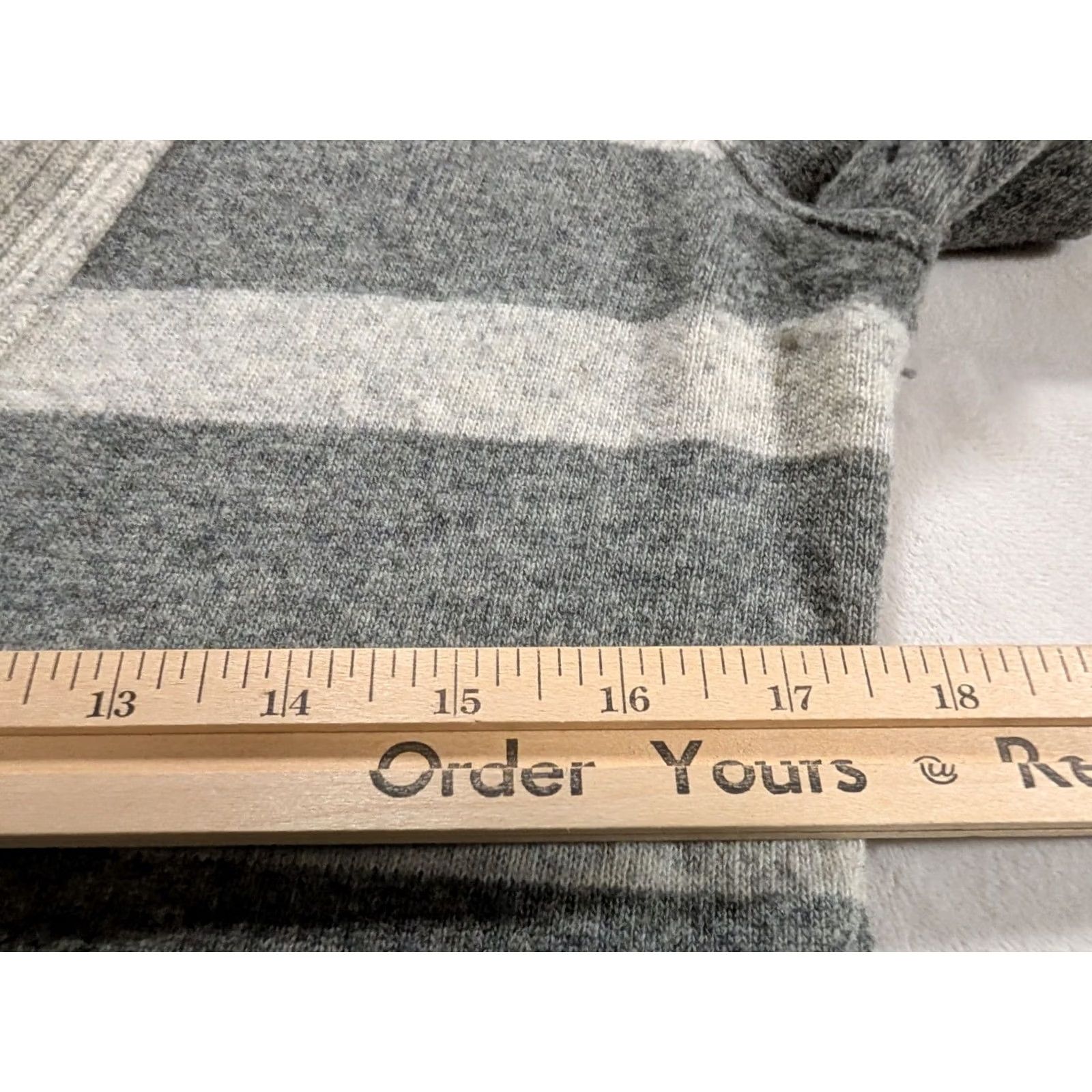 Banana Republic VINTAGE Banana Republic Merino Wool Striped Cardigan Sweater with Pockets Size M Size M / US 6-8 / IT 42-44 - 5 Thumbnail