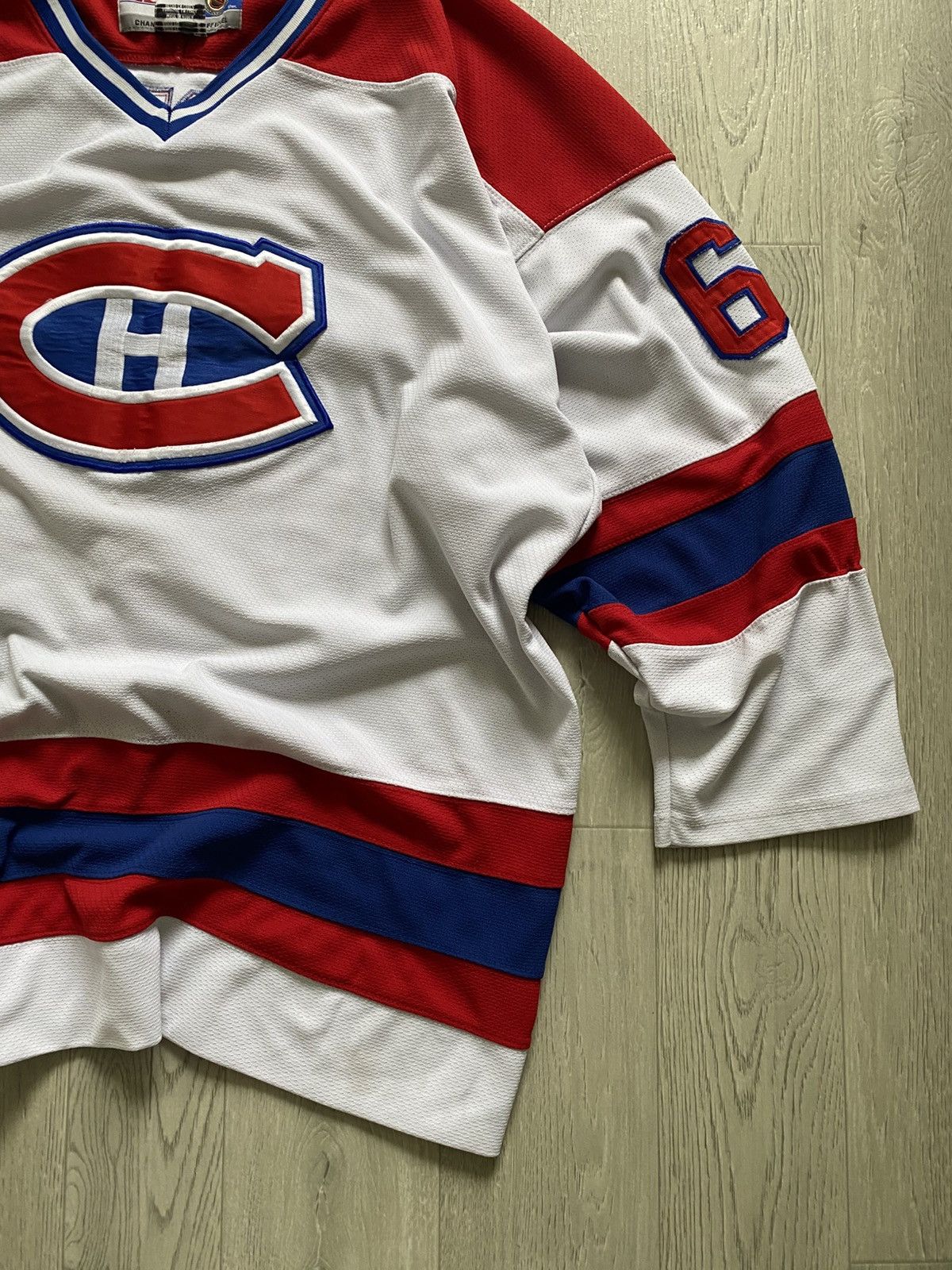 Ccm × NHL Vintage CCM NHL Montreal Canadiens Hockey Jersey THEODORE#60 Size US XXL / EU 58 / 5 - 3 Thumbnail