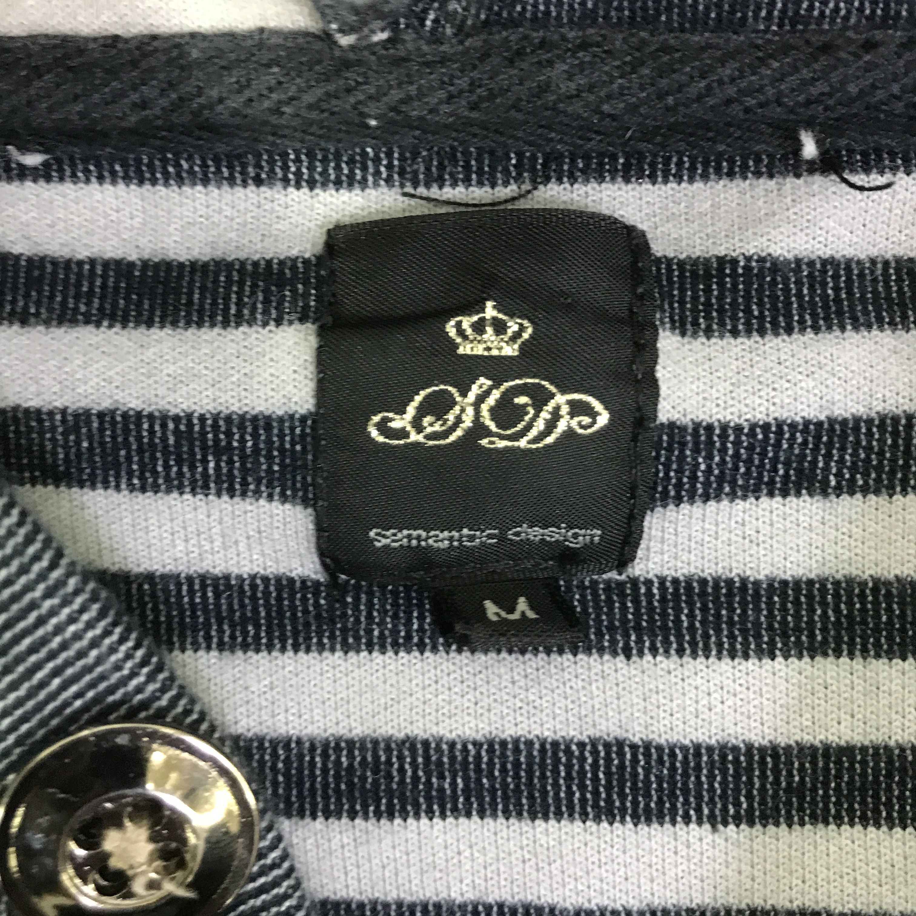 semanticdesign semantic design hoodie zip up jacket K97B16 Size US L / EU 52-54 / 3 - 8 Thumbnail