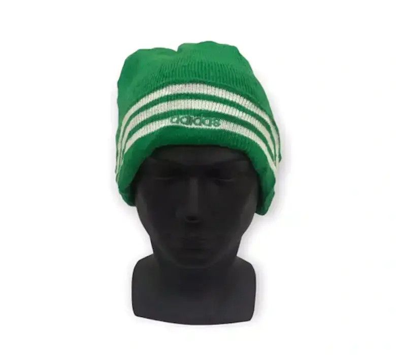 Adidas Vintage Adidas Beanie Hat Size ONE SIZE - 1 Thumbnail