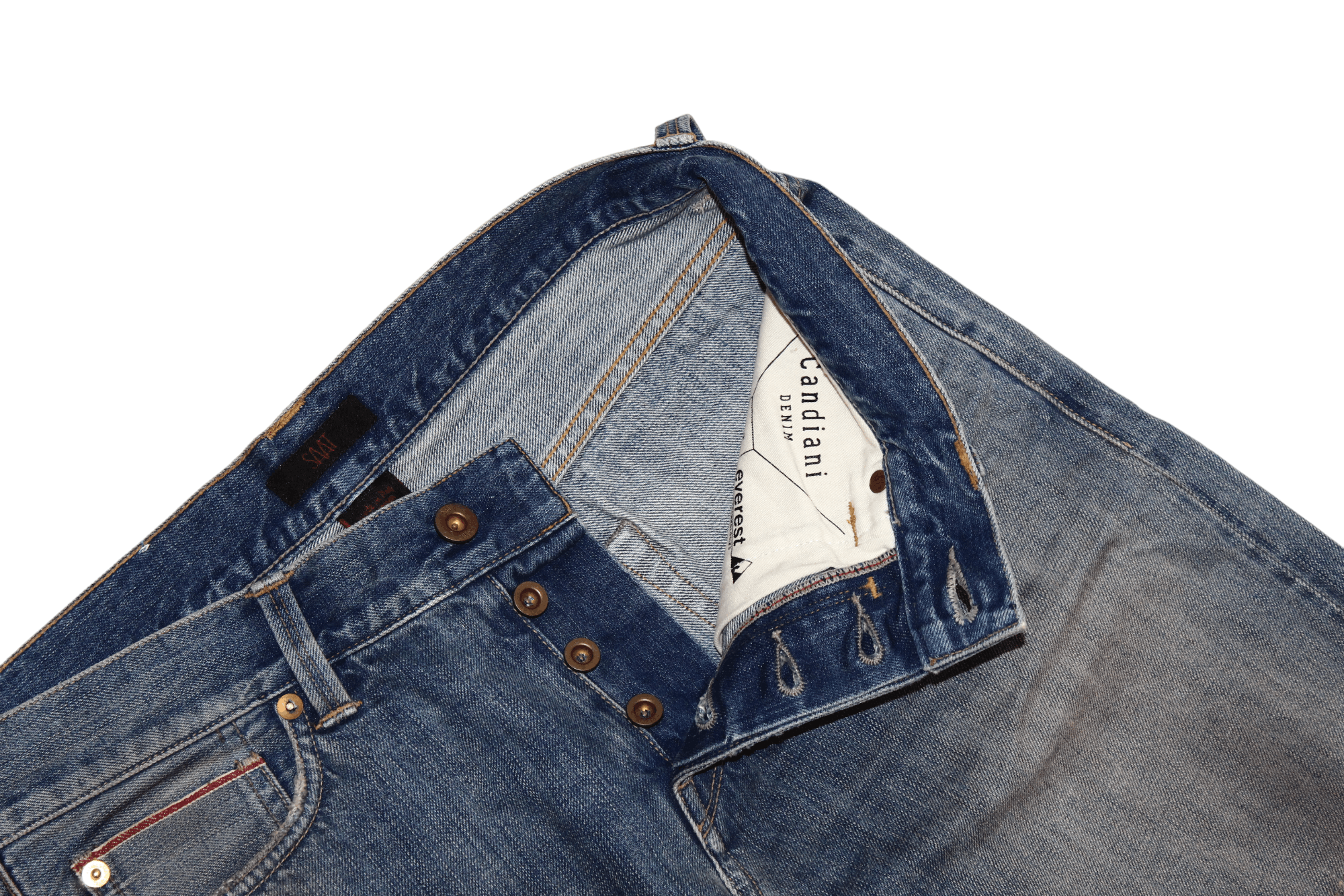 If Six Was Nine 💥 BLUEZONE 2017 Runway Jeans RED SELVAGE. 4x Brands Collab Size US 30 / EU 46 - 5 Thumbnail