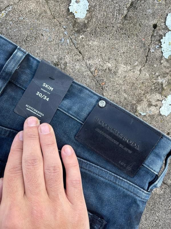 Scotch & Soda Scotch&Soda Dark Blue Washed Style Jeans 30 Size US 30 / EU 46 - 8 Thumbnail