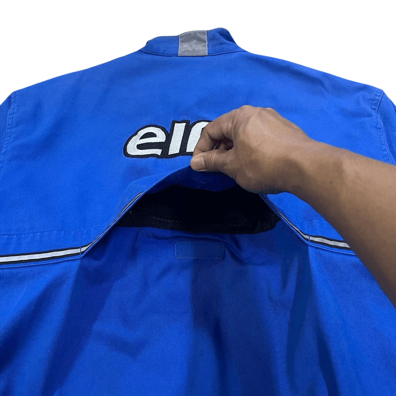 Japanese Brand Vintage Elf Motorcycle 300 Anniversary Racing Jacket Size US L / EU 52-54 / 3 - 3 Thumbnail