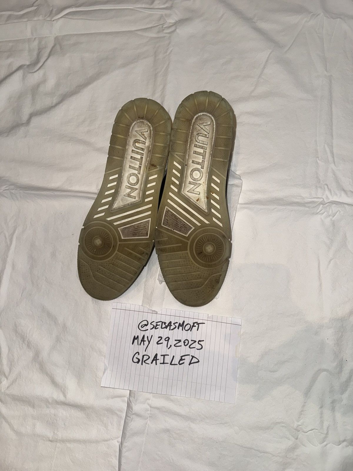 Louis Vuitton LV Louis Vuitton Black Monogram Eclipse Suede Trainers Size US 8 / EU 41 - 6 Thumbnail