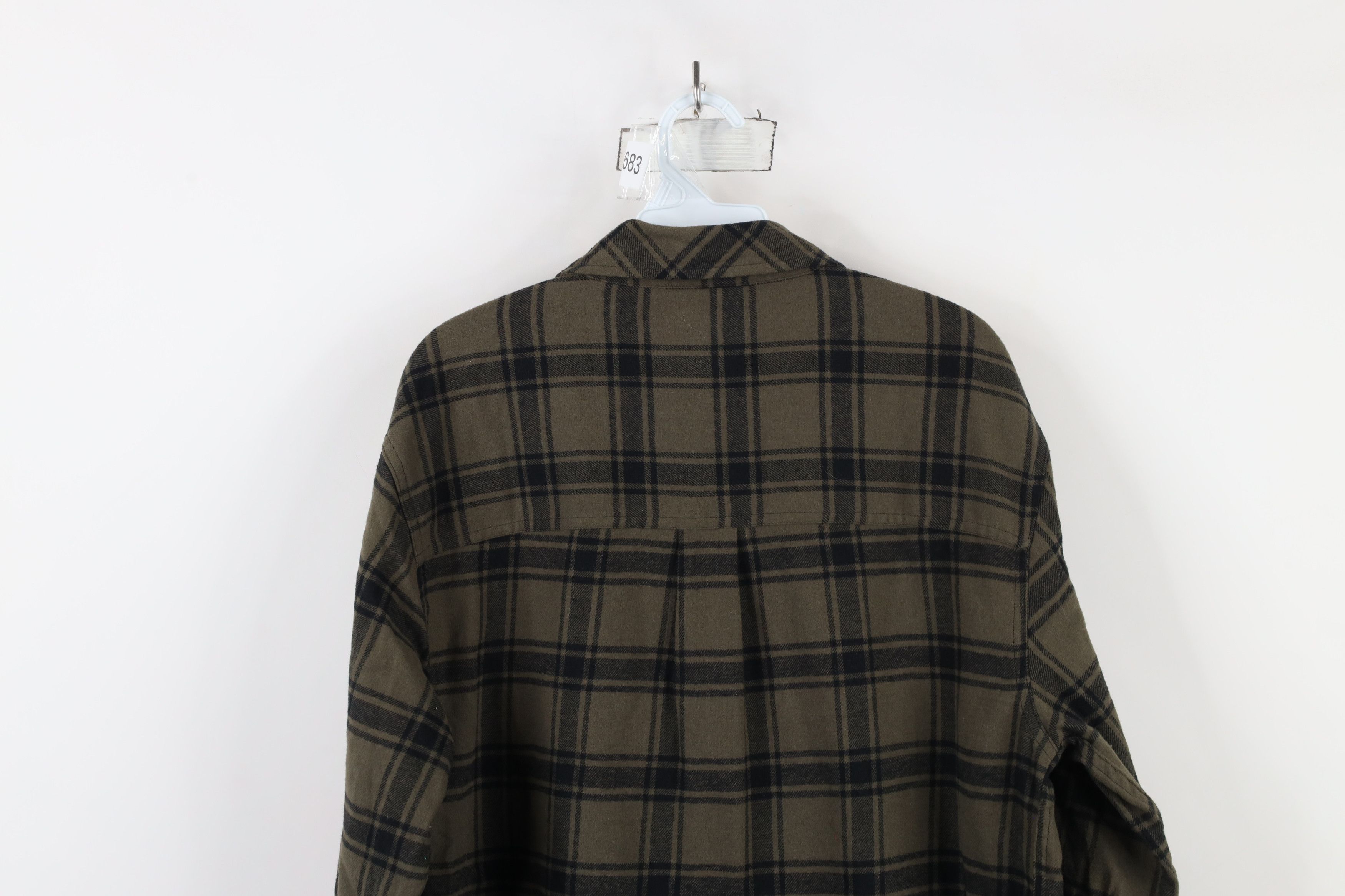 Vintage Vintage 90s Streetwear Flannel Collared Button Shirt Plaid Size US M / EU 48-50 / 2 - 9 Thumbnail