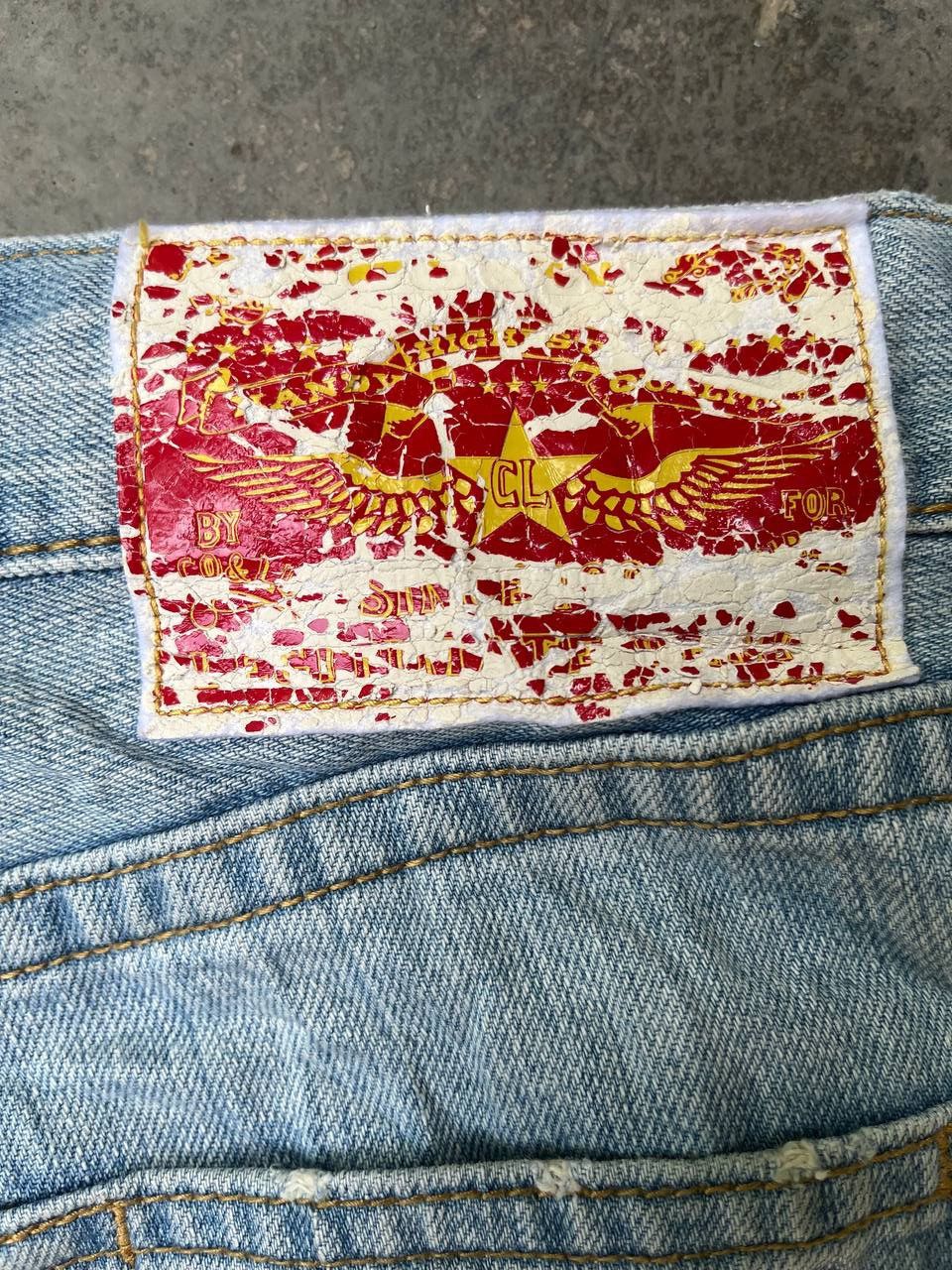 Other CO & LU STRAIGHT CUT JEANS SMALL DISTRESSED Size US 36 / EU 52 - 12 Thumbnail