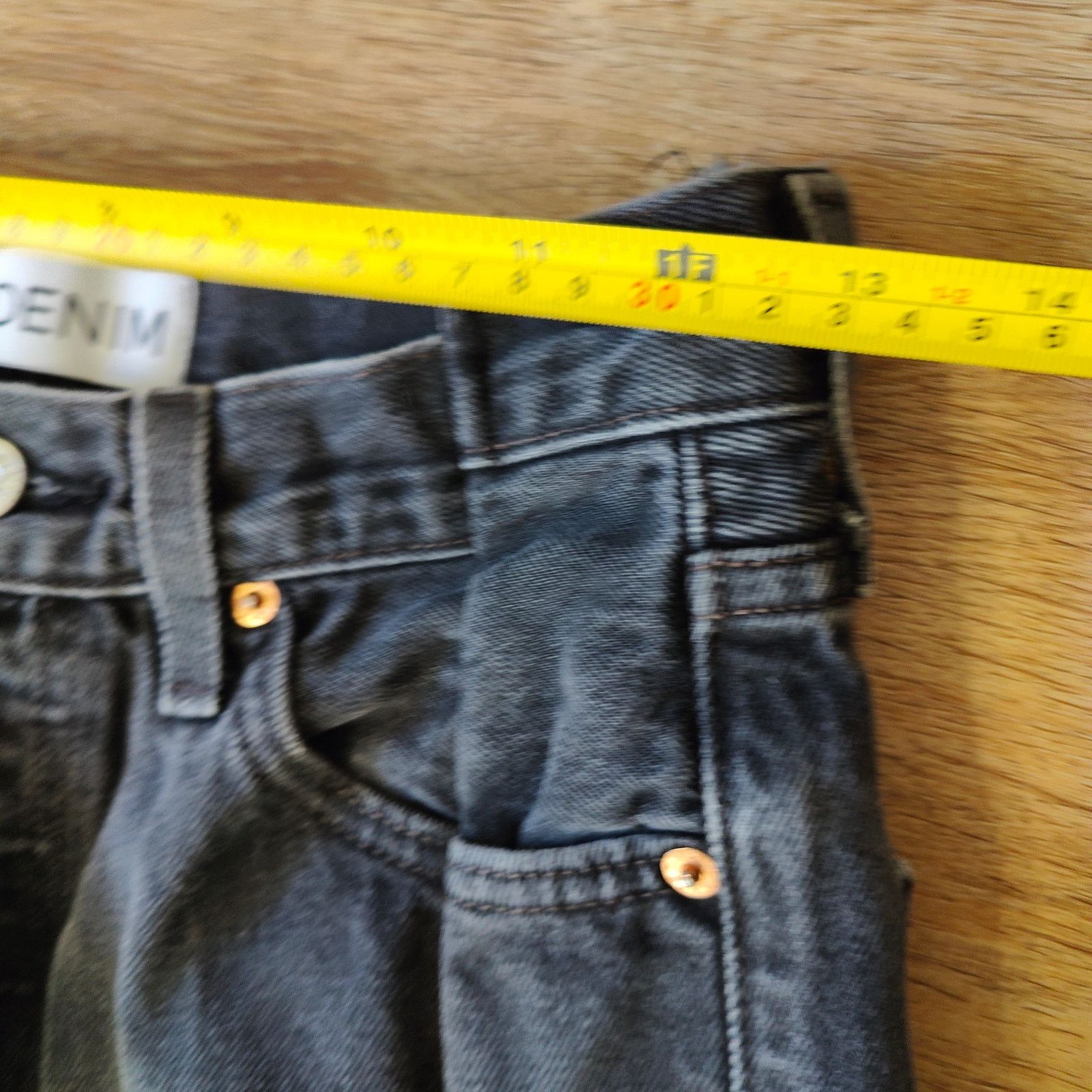 EB Denim EB Denim OG Reworked Levi's Womens 26 Gray Wash Size 26" / US 2 / IT 38 - 8 Thumbnail