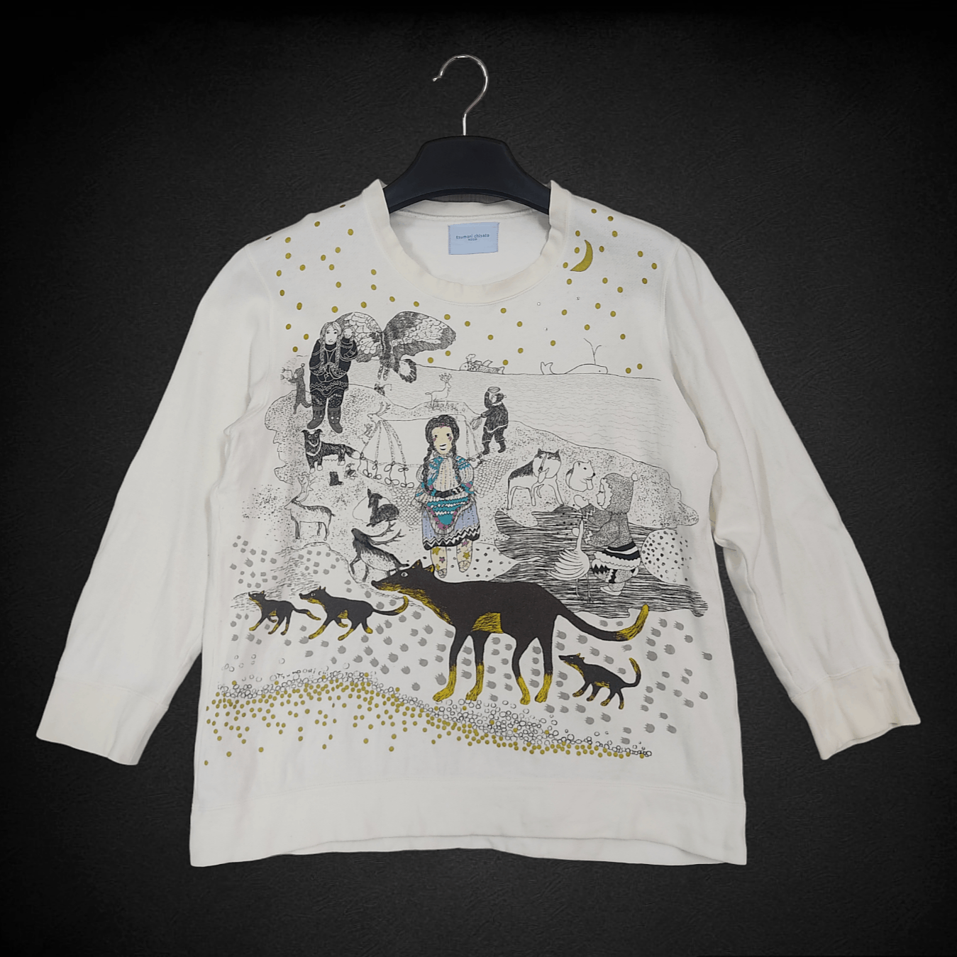Issey Miyake TSUMORI CHISATO ROOM Rare Graphic Sweater Pullovers Size M / US 6-8 / IT 42-44 - 1 Thumbnail