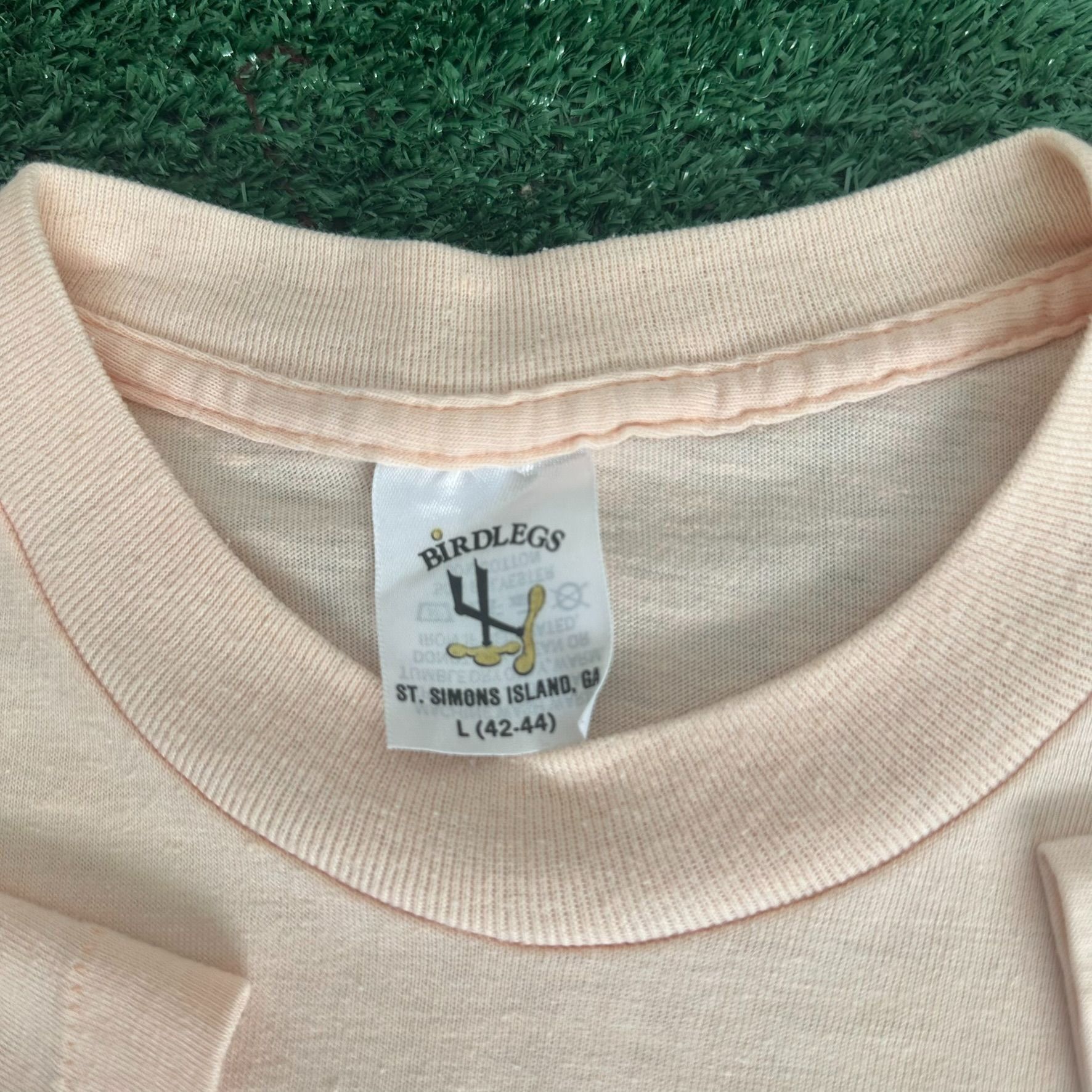 Vintage Vintage 80s St. Augustine Sailing T-Shirt Puff Print Pastel Size US M / EU 48-50 / 2 - 4 Thumbnail