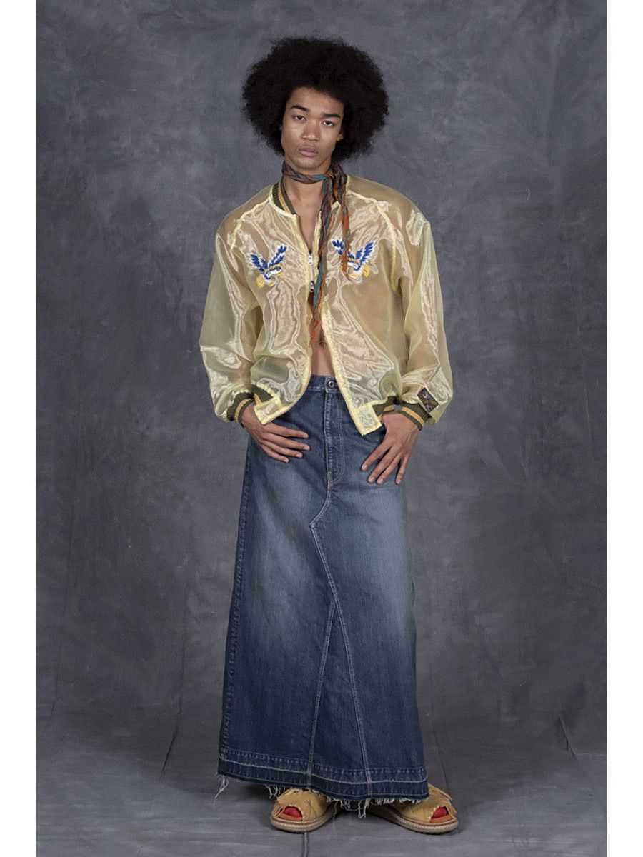 Kapital Kapital Sheer Pearl Mosquito Guard Souvenir Jacket Jamaica Size US XL / EU 56 / 4 - 6 Thumbnail