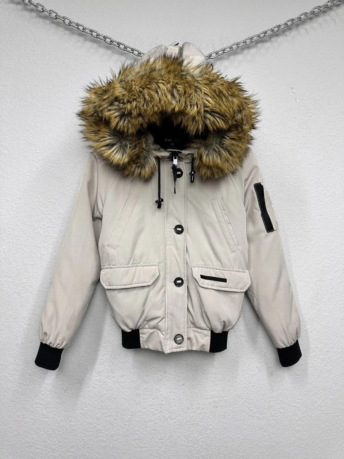 Le Grande Bleu (L.G.B.) Jacket Fur Mexx Vintage Ifsixwasnine LGB Y2K Rare Kapital Size XS / US 0-2 / IT 36-38 - 5 Thumbnail
