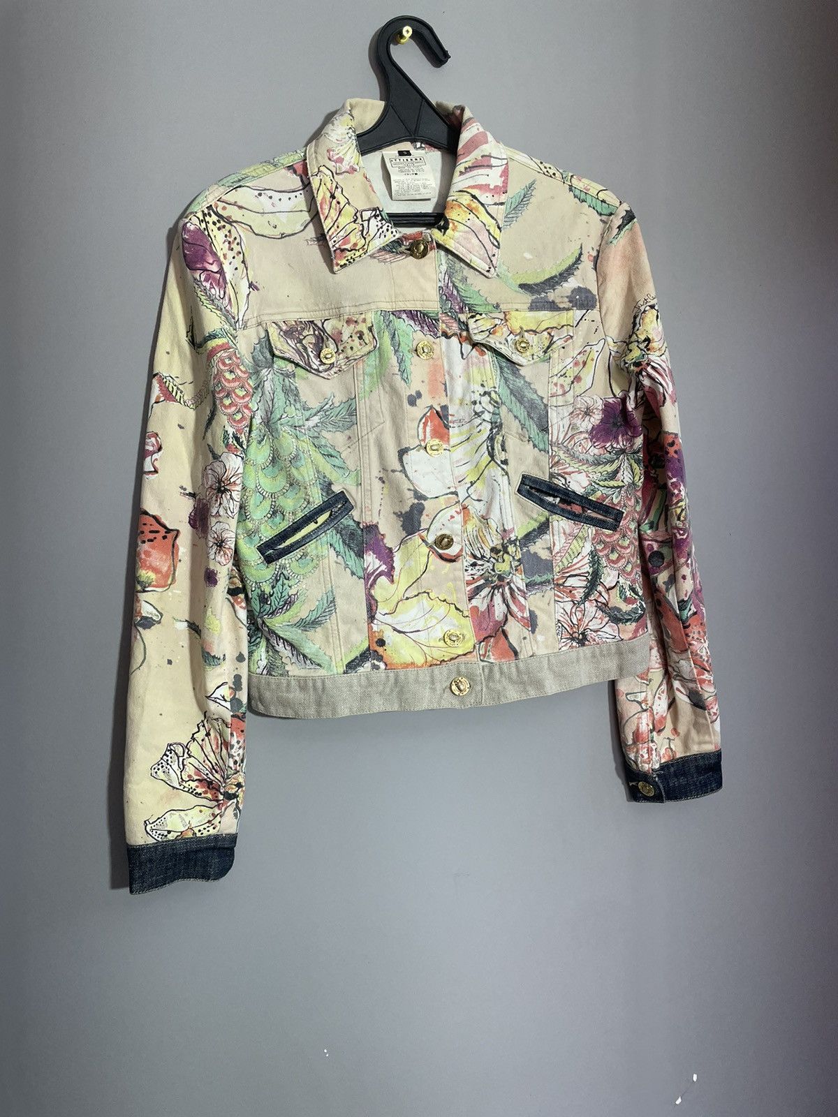 Just Cavalli Just Cavalli Floral Pattern Women Blazer size S Size S / US 4 / IT 40 - 2 Thumbnail