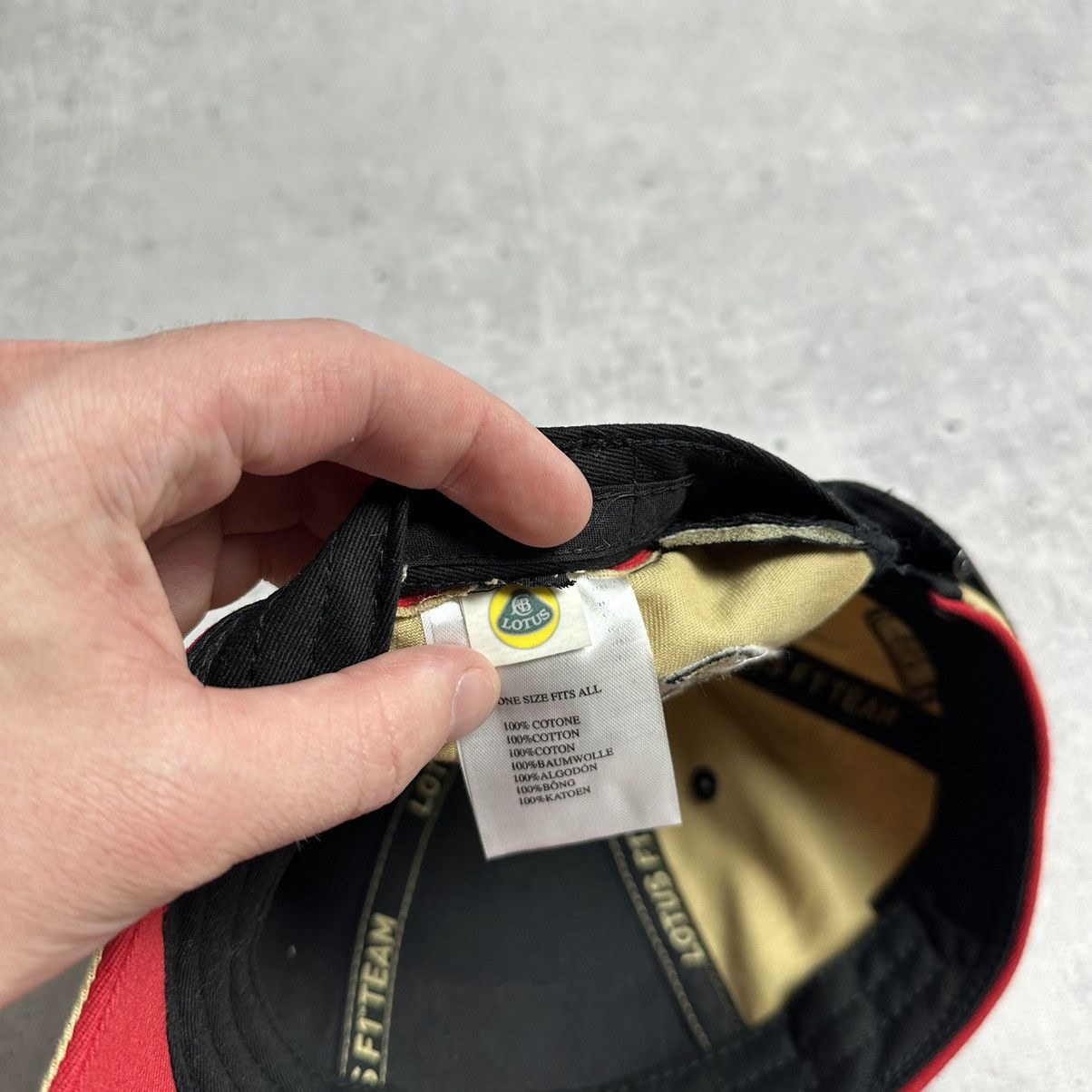 Lotus Shoes Vintage F1 Team Lotus Renault Cap Size ONE SIZE - 8 Thumbnail