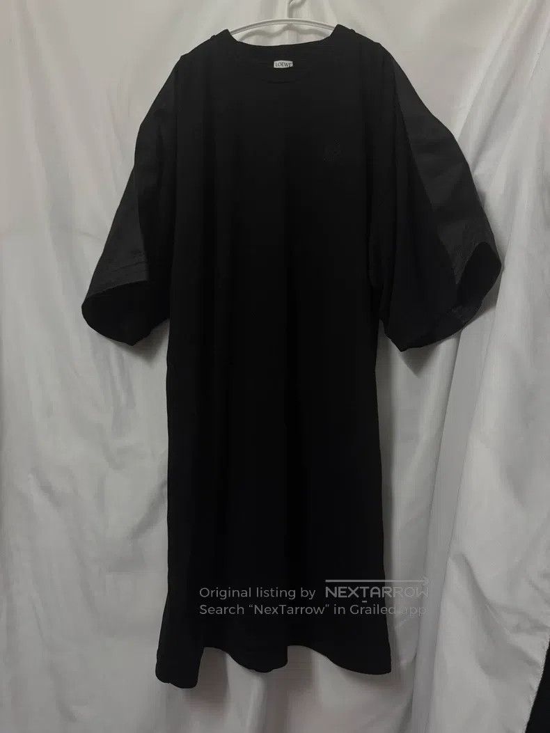 Loewe Loewe Short sleeve T-shirt dress, black, loose fit, 87% ac Size S / US 4 / IT 40 - 1 Thumbnail