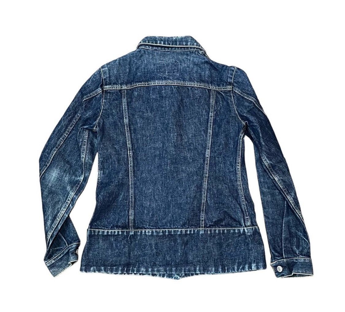 Helmut Lang Vintage helmut lang 1998 indigo contrast fade denim jacket Size US S / EU 44-46 / 1 - 5 Thumbnail