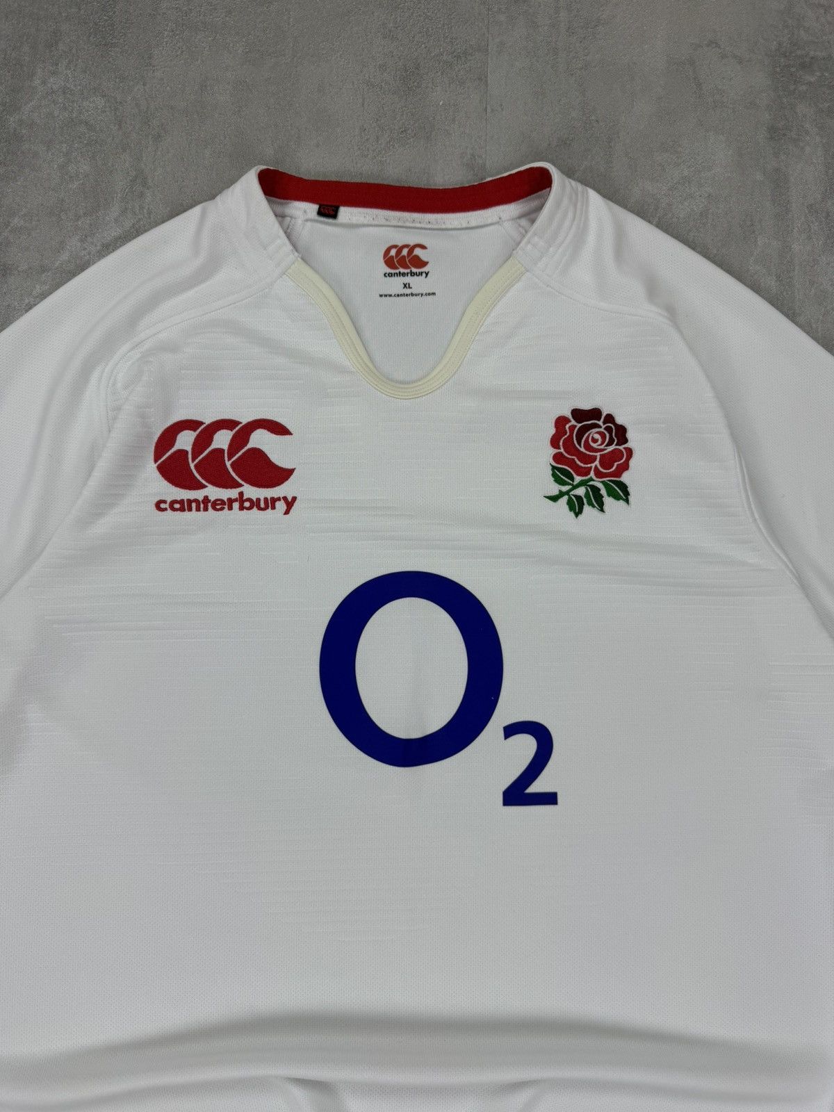 Canterbury of New Zealand Canterbury RFU Official licensed product O2 white jerseys Size US XL / EU 56 / 4 - 4 Thumbnail