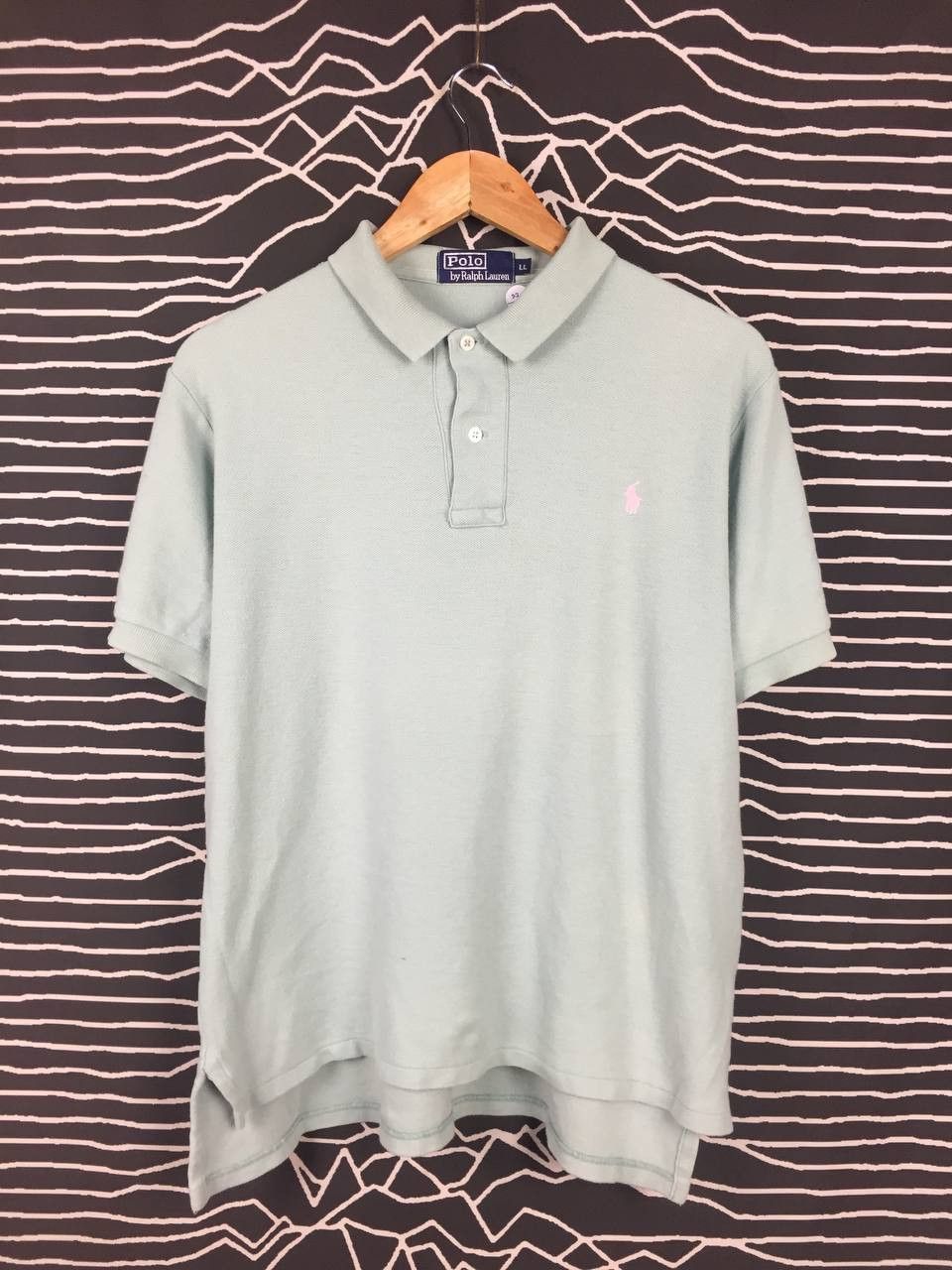Polo Ralph Lauren × Vintage Vtg Polo Ralph Lauren Small Logo Polo Tee Size US XL / EU 56 / 4 - 2 Thumbnail