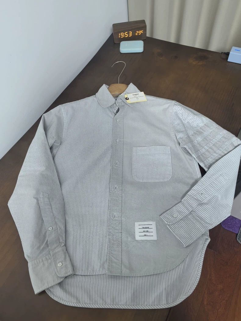 Thom Browne Thom Browne size2 Shirt, front short and back long style Size US M / EU 48-50 / 2 - 1 Thumbnail