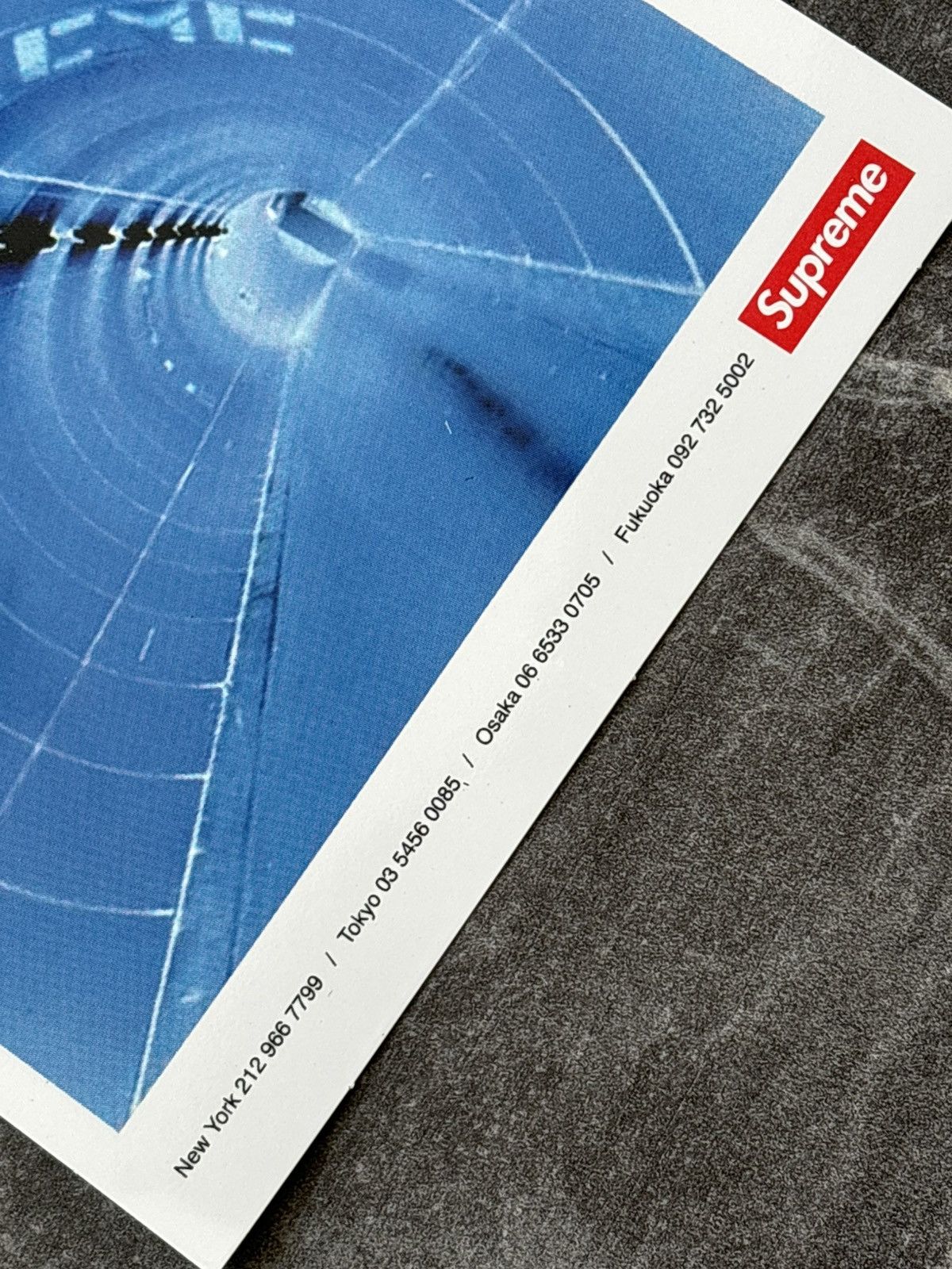 Supreme Supreme Tunnel Post Card Sticker NEW Size ONE SIZE - 2 Thumbnail