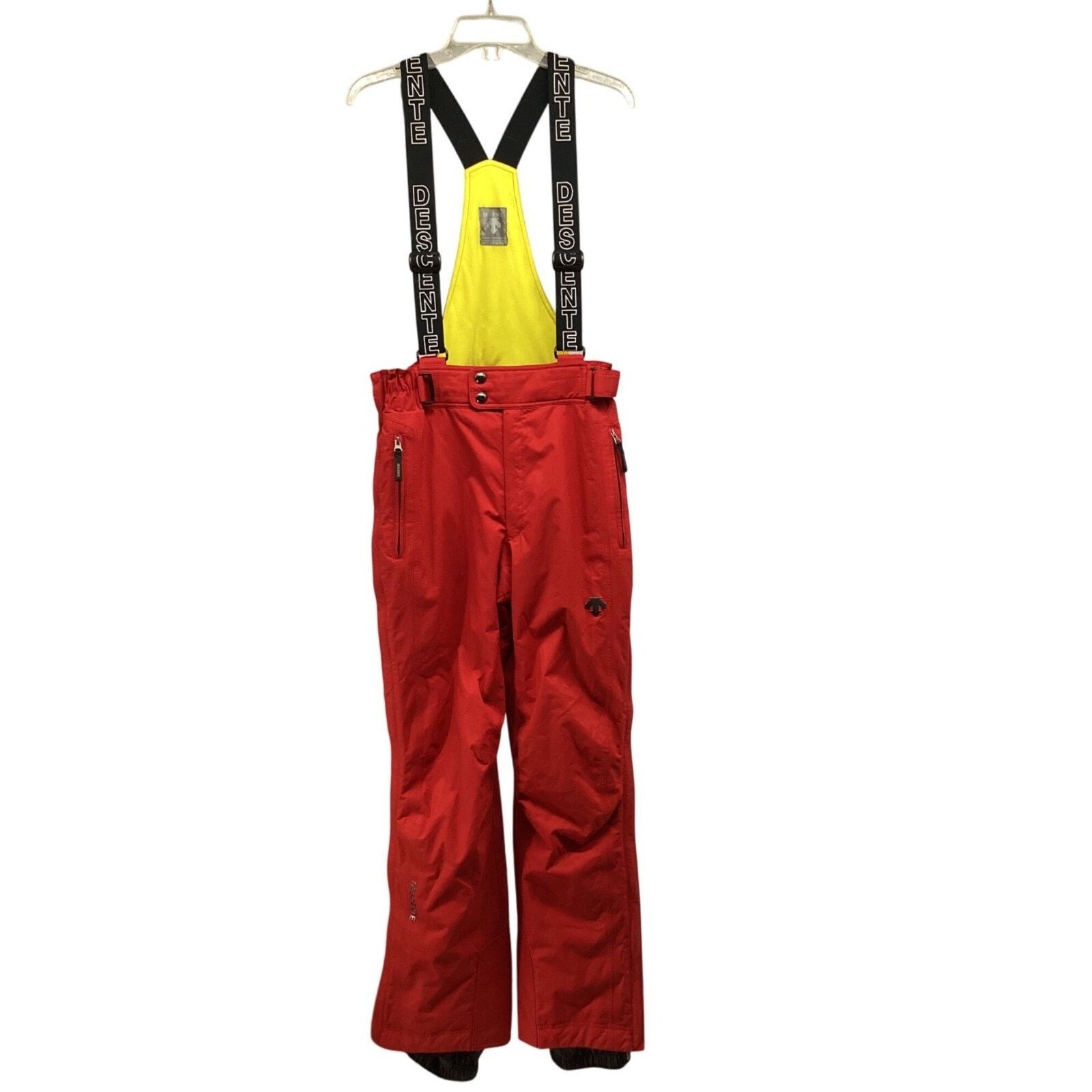 Descente Descente Vintage Red Ski Snowboard Overalls Pants 36x30 Size US 36 / EU 52 - 2 Thumbnail