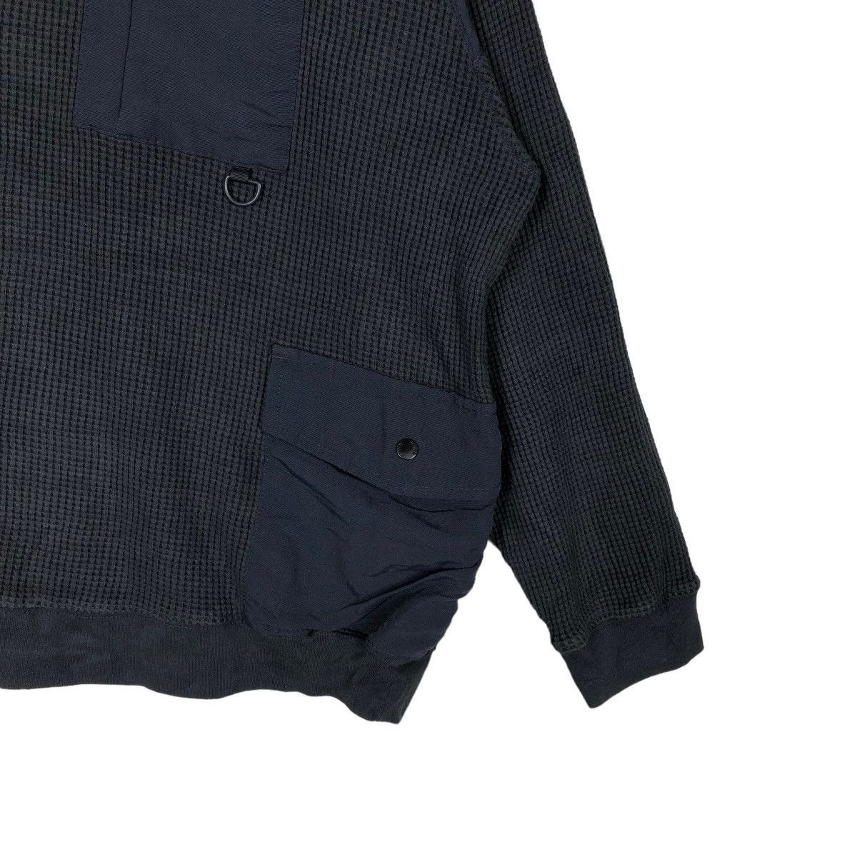 Japanese Brand 🔥90s Issey Miyake Style Design Utility Sweatshirt WMB Japan Size US L / EU 52-54 / 3 - 5 Thumbnail