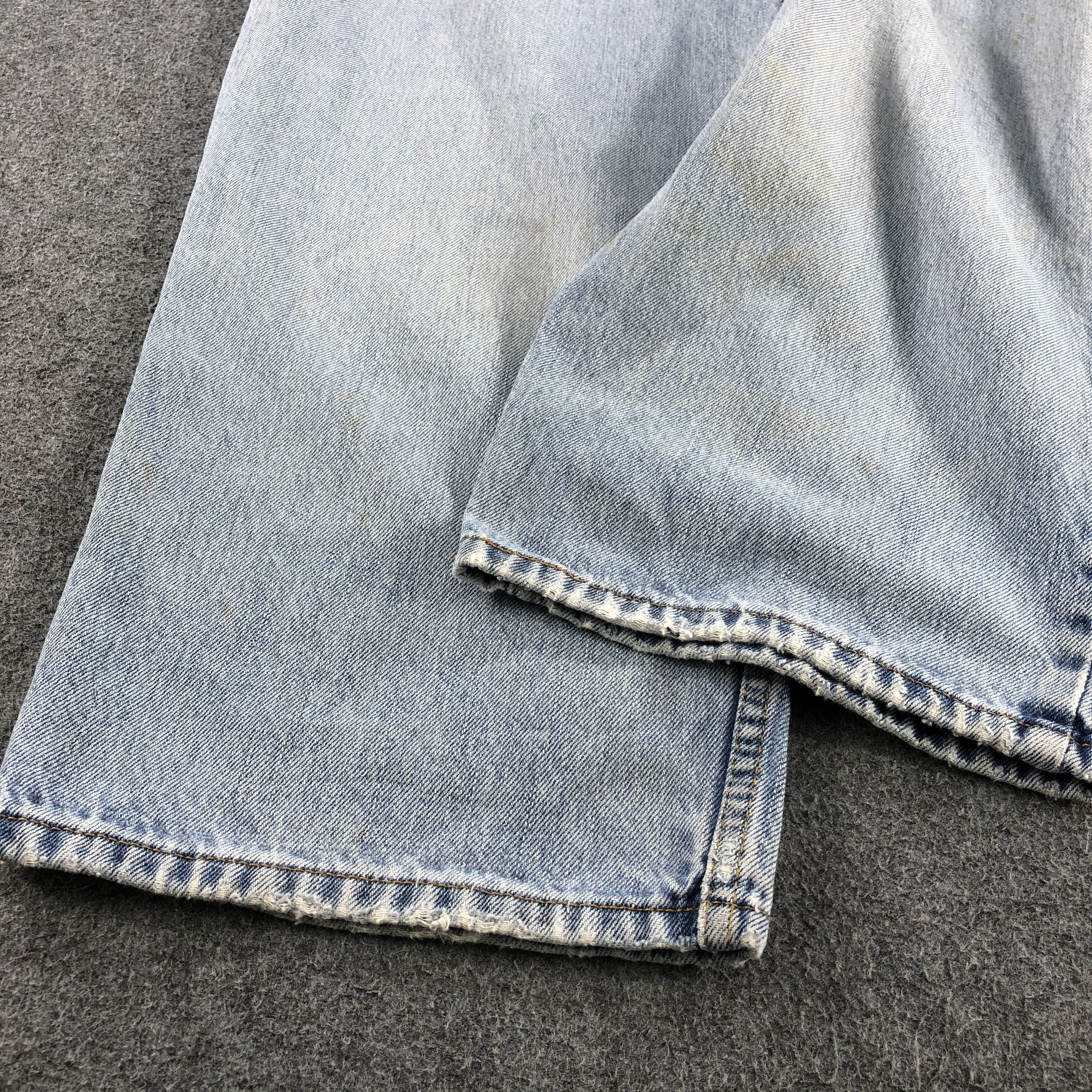 Levi's Vintage Light Wash Levis 550 Jeans-J1256 Size US 41 - 6 Thumbnail