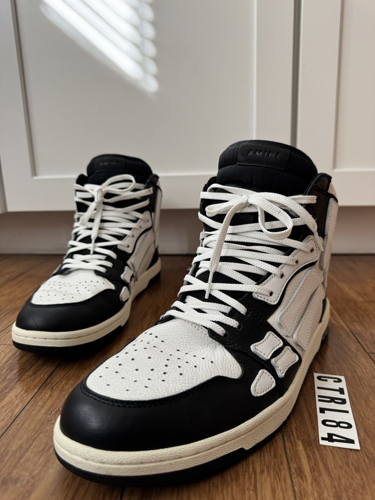 Amiri ✅ Skel Top Hi-top Size US 13 / EU 46 - 18 Thumbnail