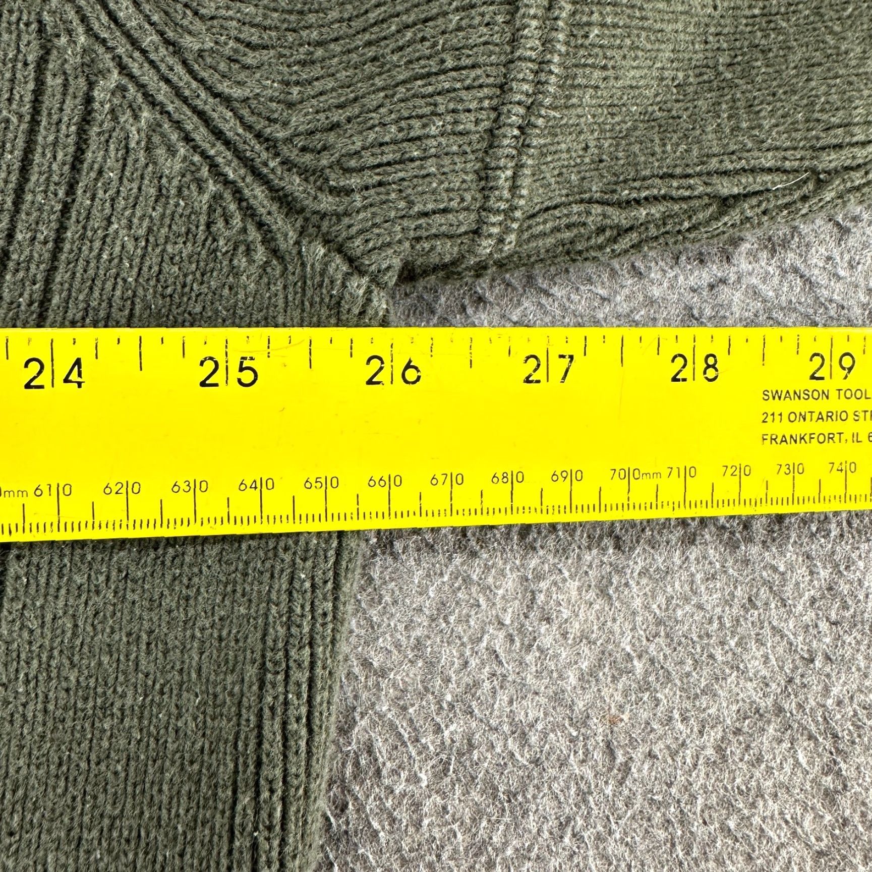 Arrow VINTAGE Arrow Sweater Mens XL Green Crew Neck Pullover Cotton Windowpane 90s Size US XL / EU 56 / 4 - 6 Thumbnail