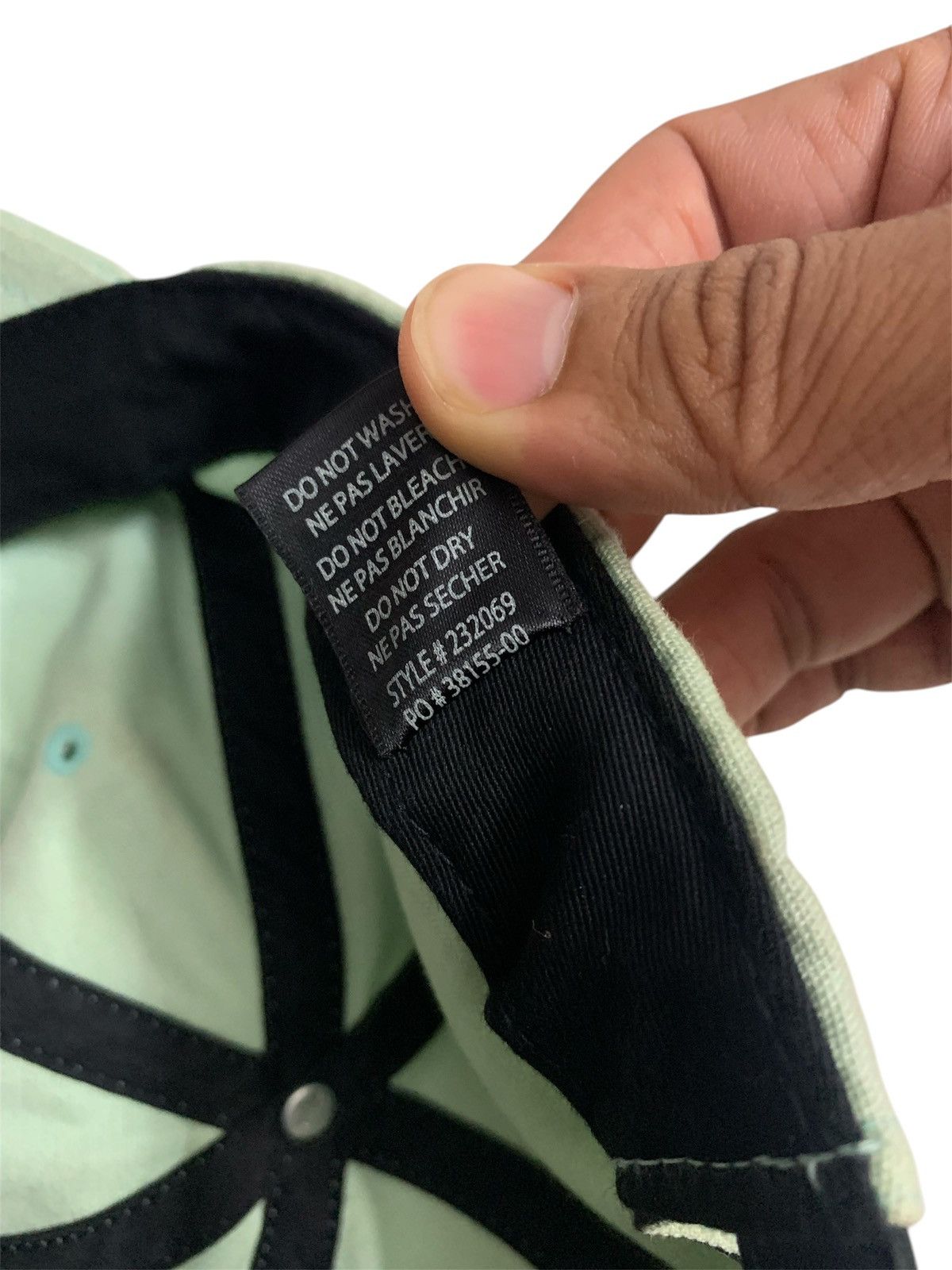 Rick Owens × Stussy Stussy Crown Low Pro Cap Turquoise Dad Hat Skate Style Size ONE SIZE - 8 Thumbnail