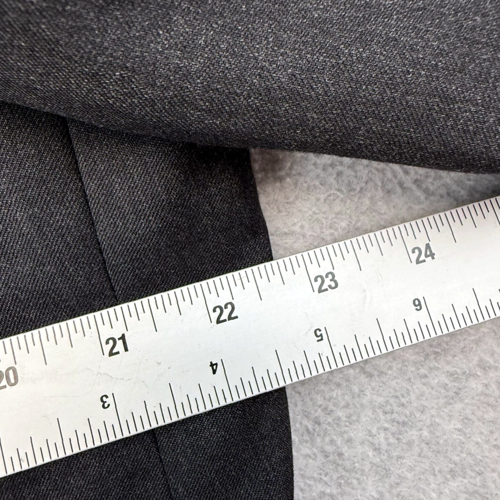 Canali Canali Blazer Sport Coat 44R Men’s Wool Gray Dark Charcoal Plaid 2 Piece Suit Jacket 54 Measurements Vintage? Size 44R - 5 Thumbnail