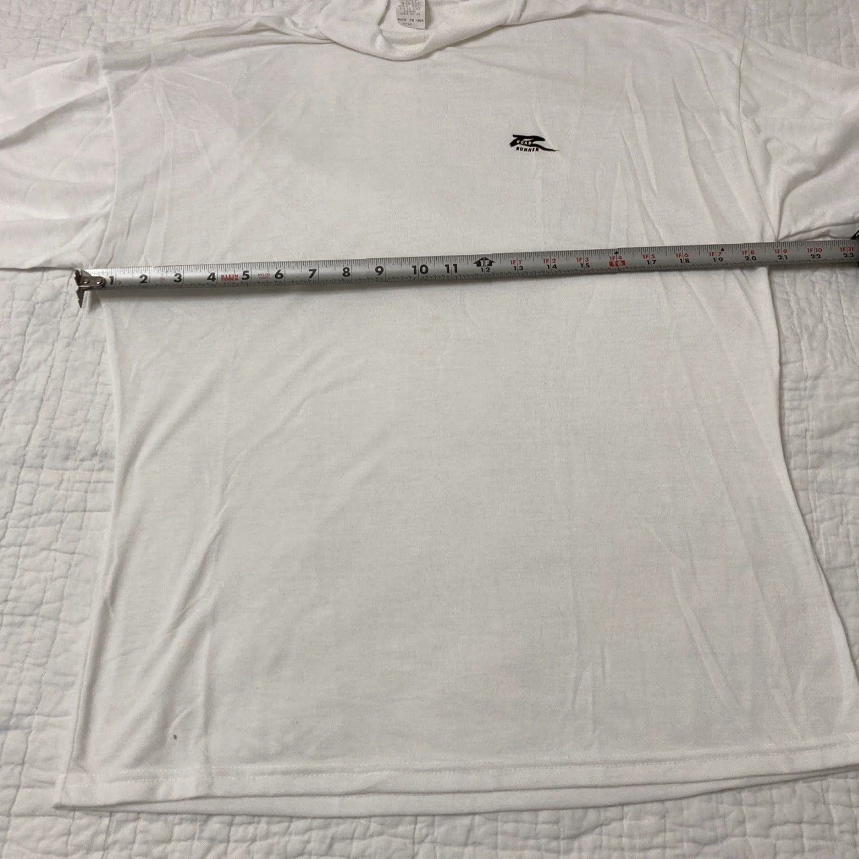 Vintage VINTAGE Road Runner Shirt Women L White Turtleneck Longsleeve Jogging Possible: Road Runner Club? Size L / US 10 / IT 46 - 5 Thumbnail