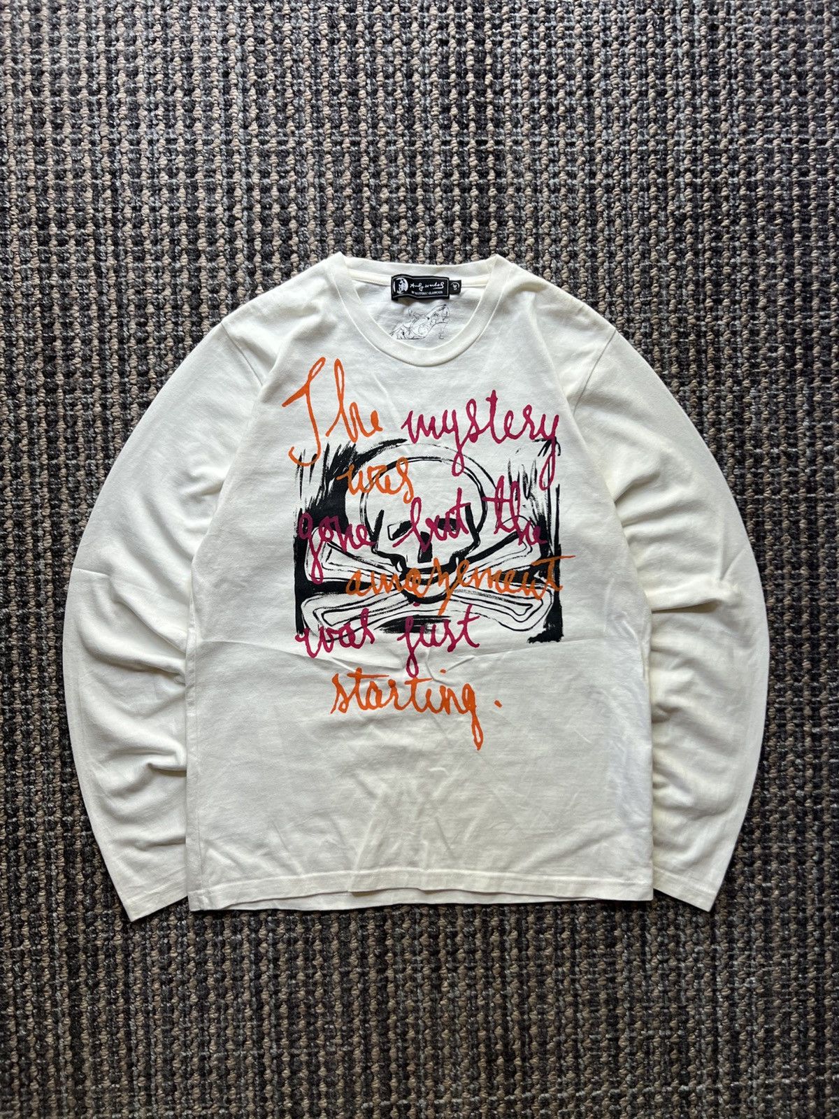 Hysteric Glamour Hysteric Glamour x Andy Warhol Skull Logo Crewneck Size US M / EU 48-50 / 2 - 1 Thumbnail