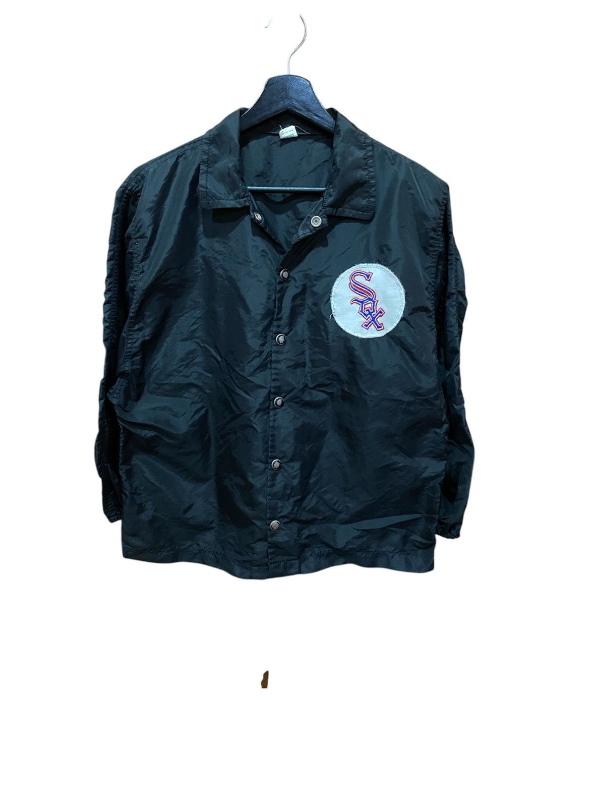 Vintage VINTAGE CHICAGO WHITE SOX NYLON COACH JACKET Size US S / EU 44-46 / 1 - 1 Thumbnail