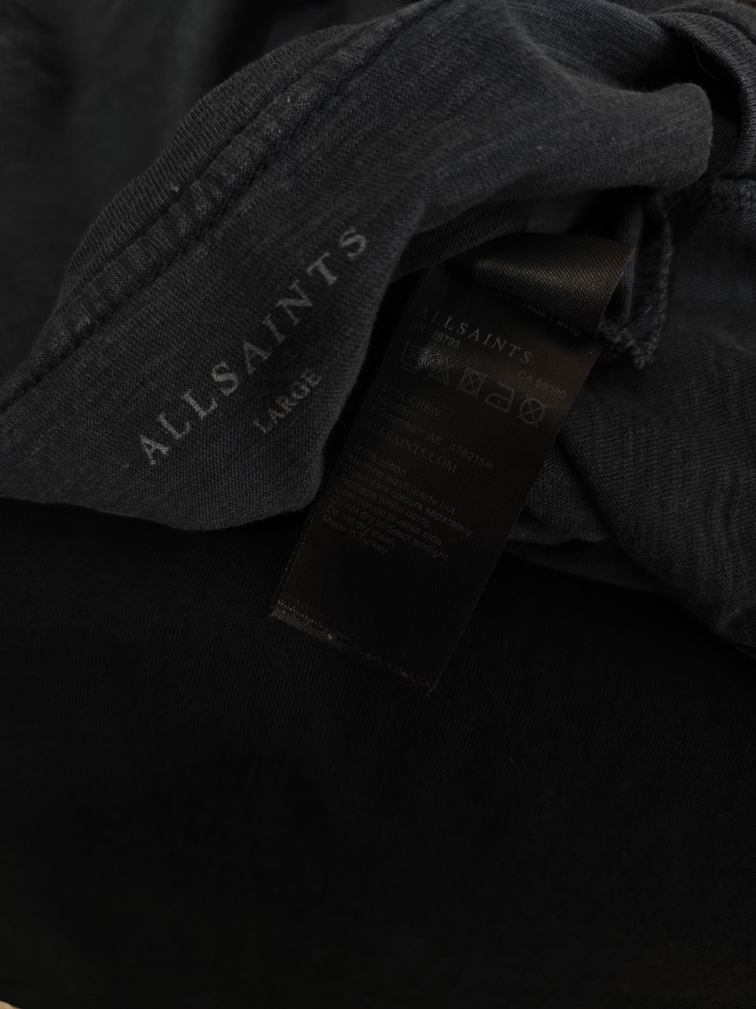 Allsaints Allsaints Soul Crew T-Shirt Blue Tee size L Size US L / EU 52-54 / 3 - 8 Thumbnail