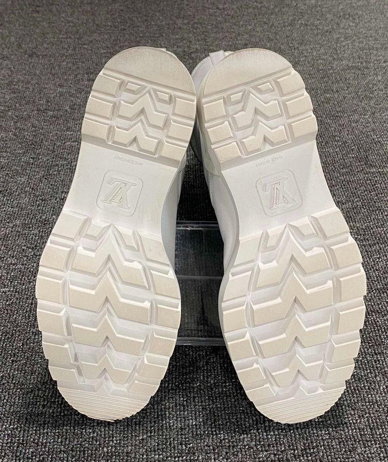 Louis Vuitton White High Boots by Louis Vuitton -2505 Size US 5.5 / IT 35.5 - 6 Thumbnail