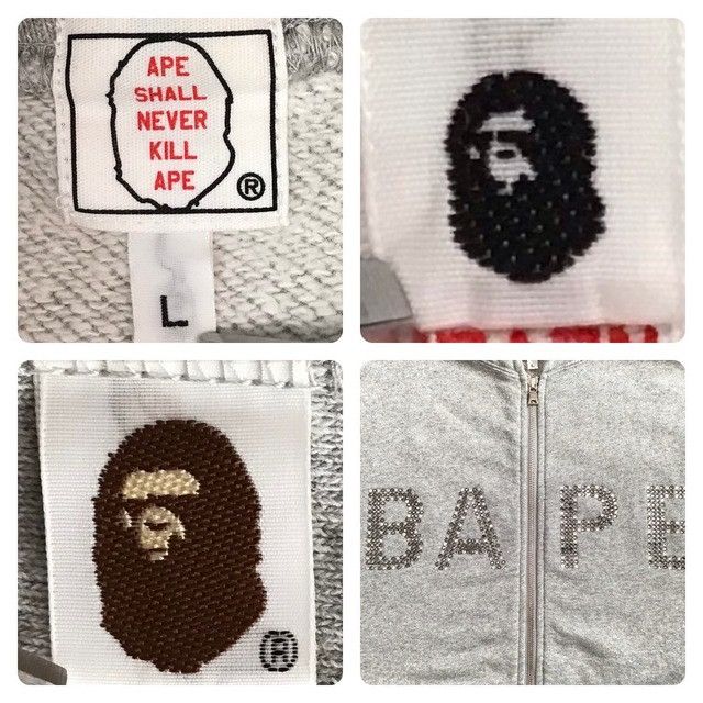 Bape × Swarovski BAPE × Swarovski Sweat Zip Hoodie Vest a bathing ape NIGO Size US L / EU 52-54 / 3 - 7 Thumbnail
